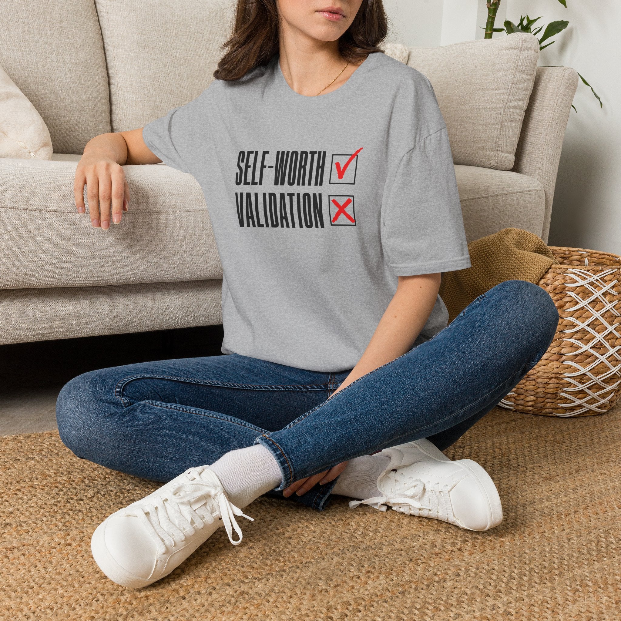 Self-Worth Over Validation - T-Shirt