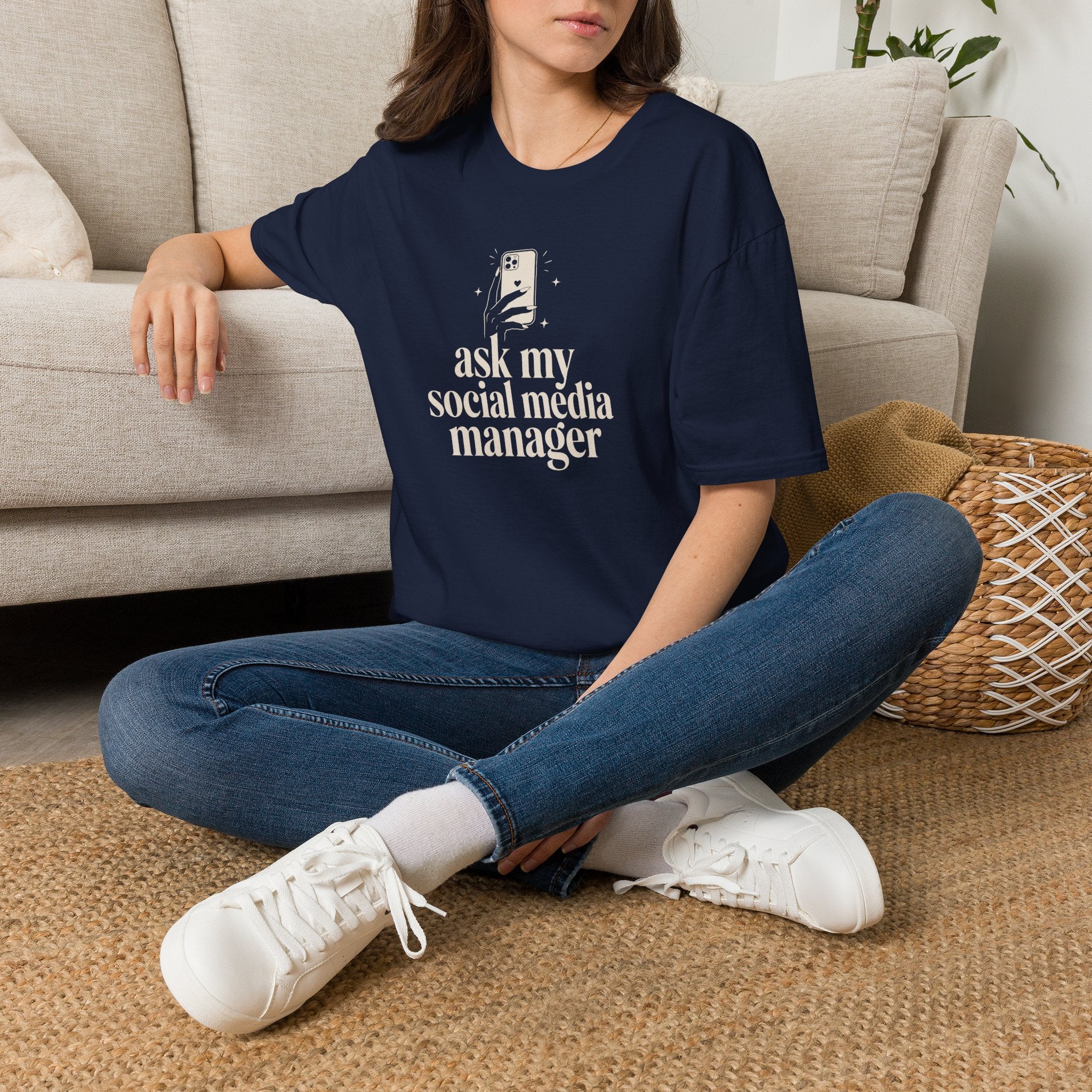 Ask My Social Media Manager - T-Shirt