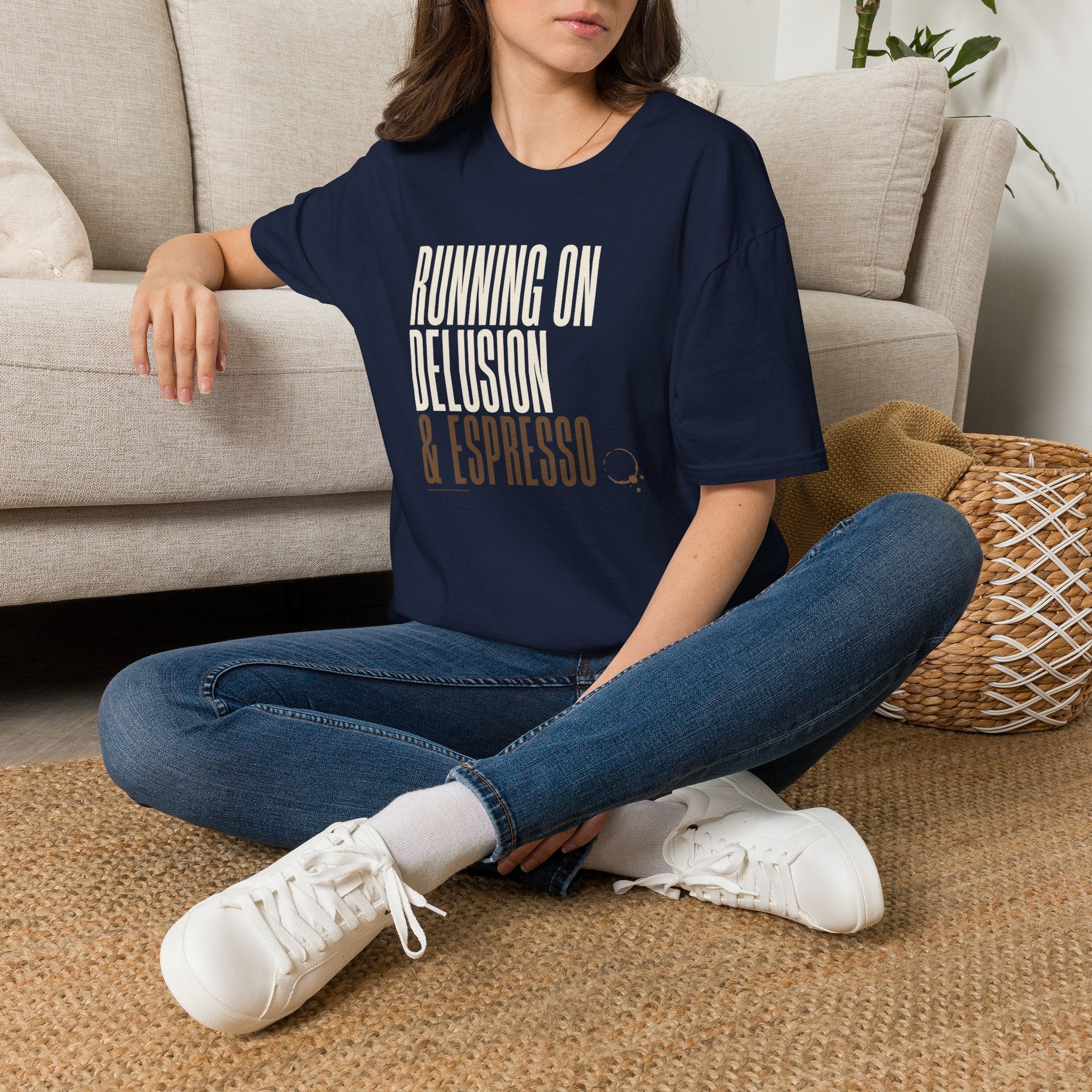 Running on Delusion and Espresso - T-Shirt