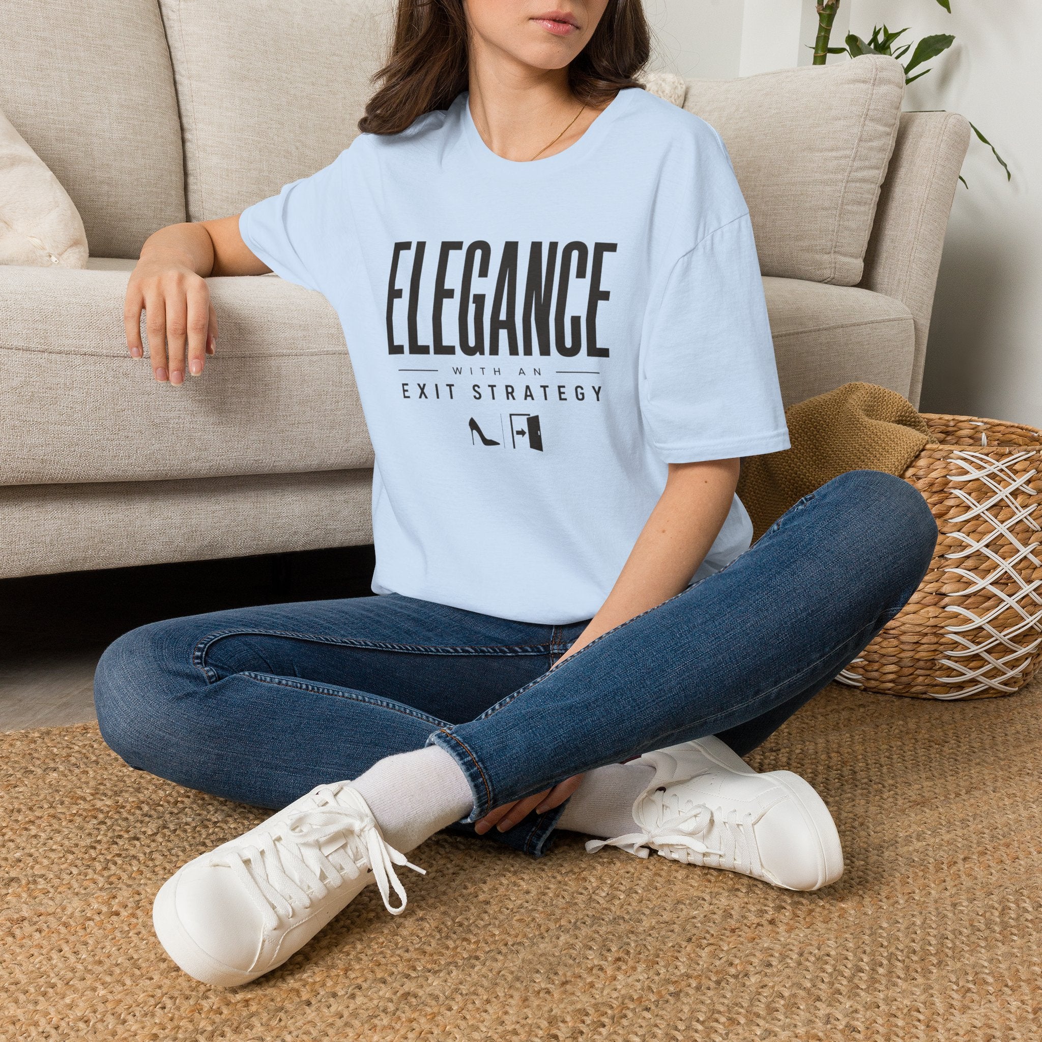 Elegance With an Exit Strategy - T-Shirt