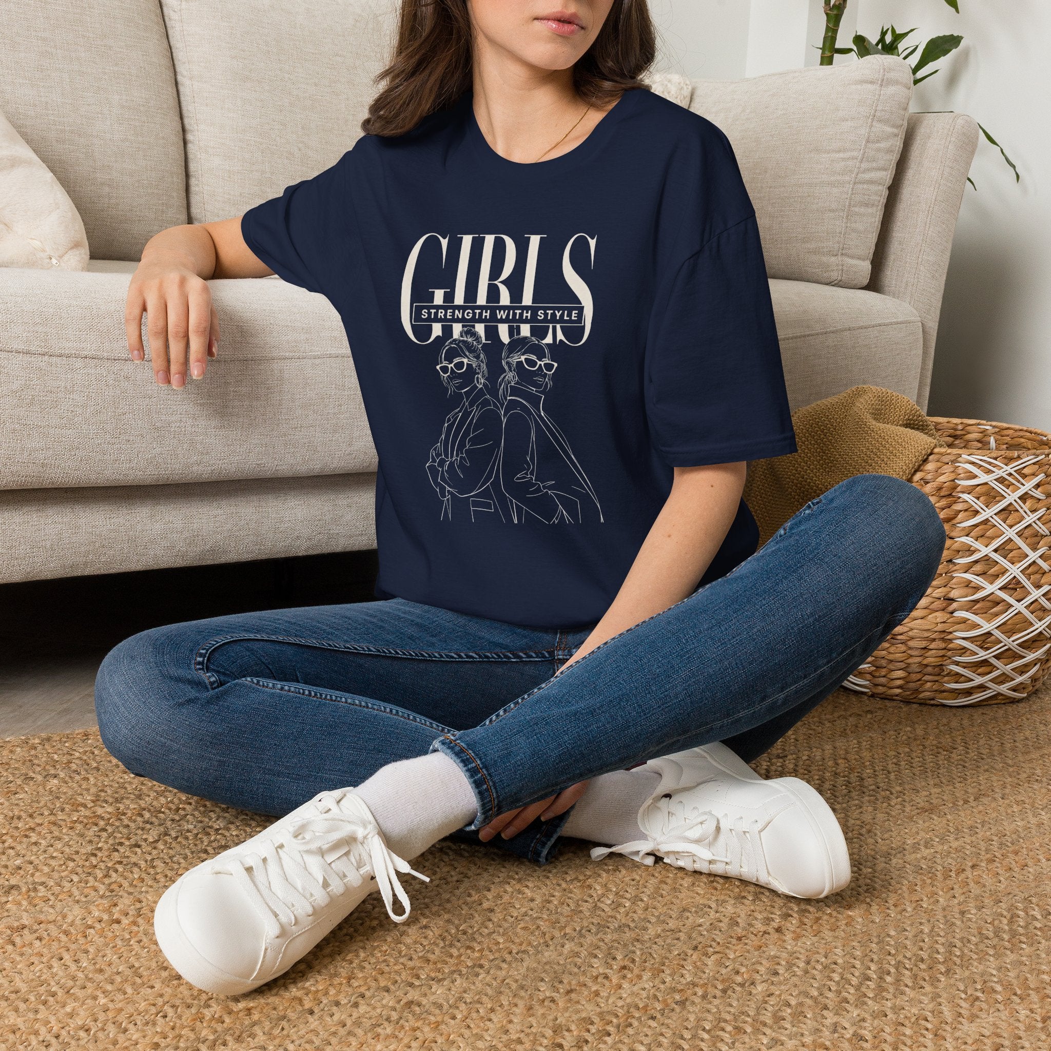 Girls, Strength With Style - T-Shirt