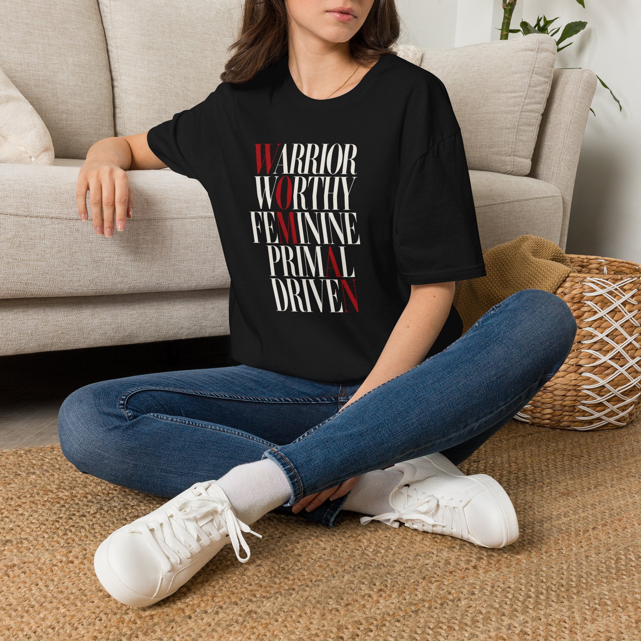 Woman in Words - T-Shirt