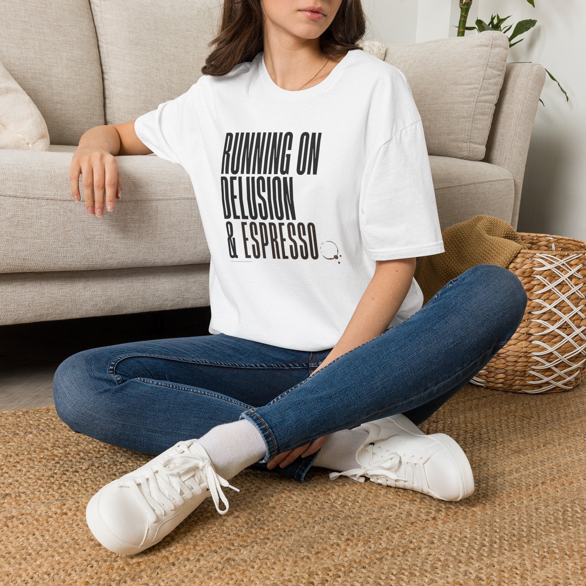 Running on Delusion and Espresso - T-Shirt