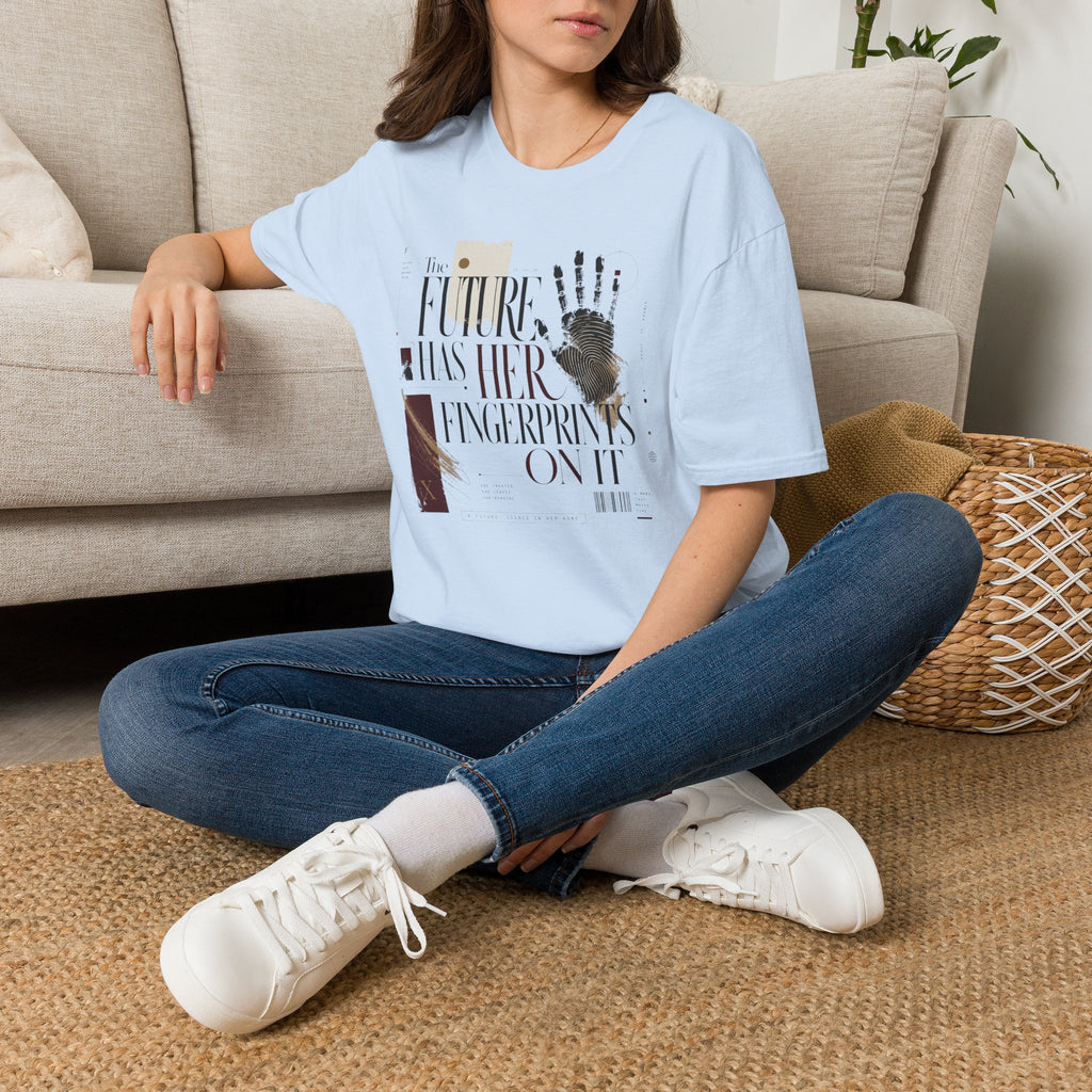 The Future Has Her Fingerprints On It - T-Shirt