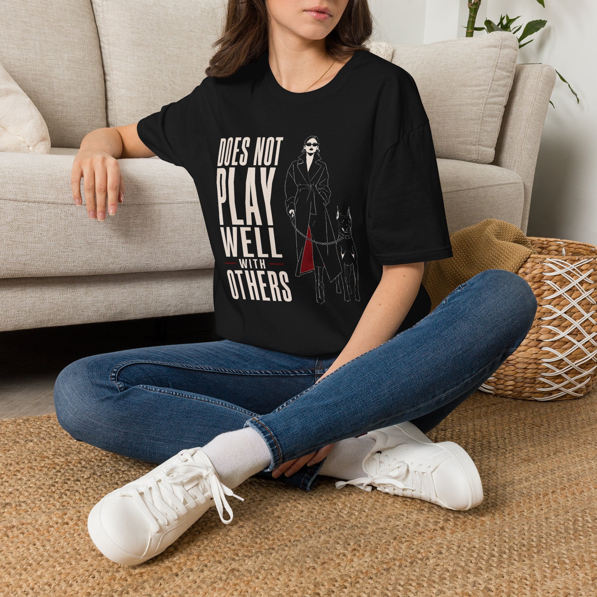 Does Not Play Well With Others - T-Shirt