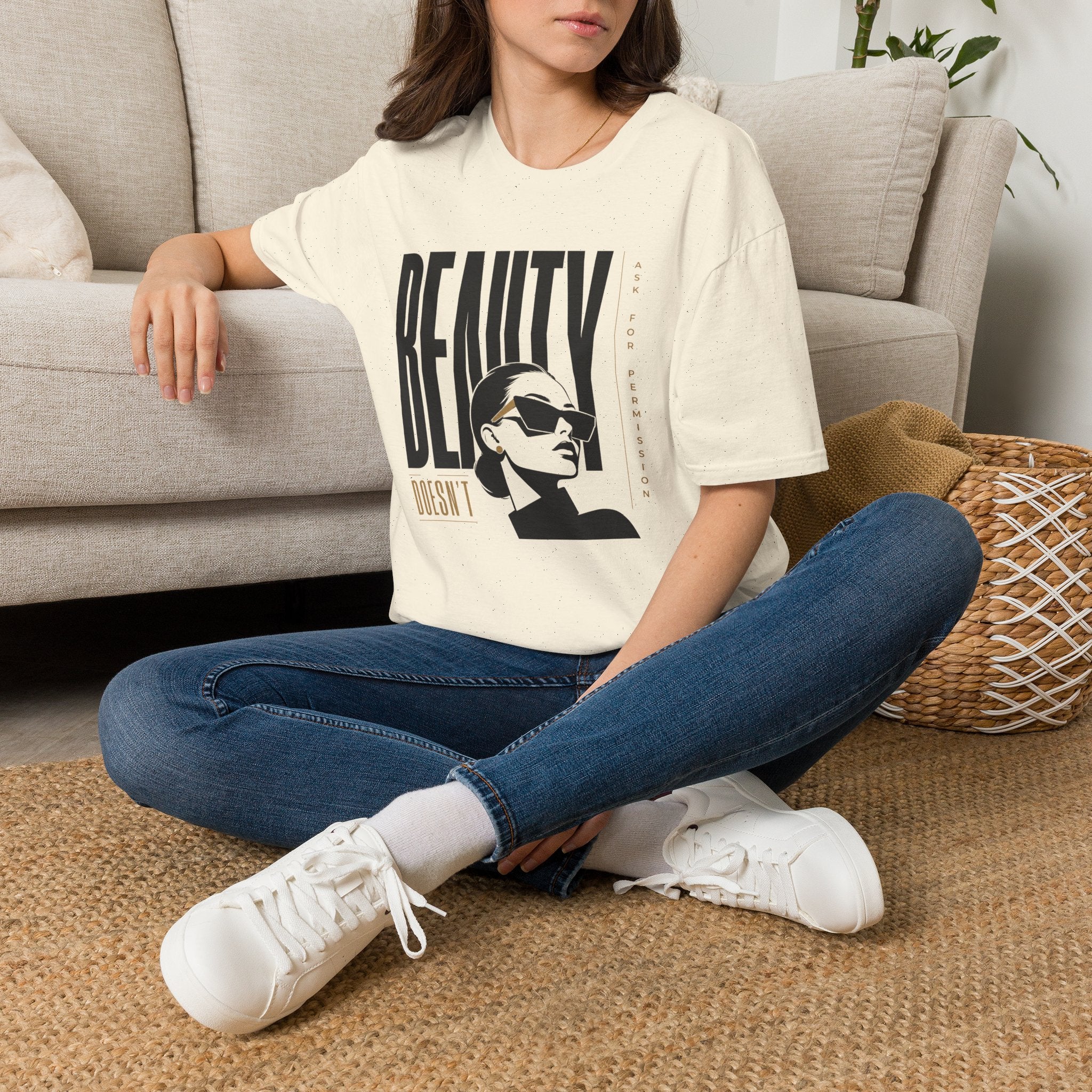 Beauty Doesn't Ask for Permission - T-Shirt