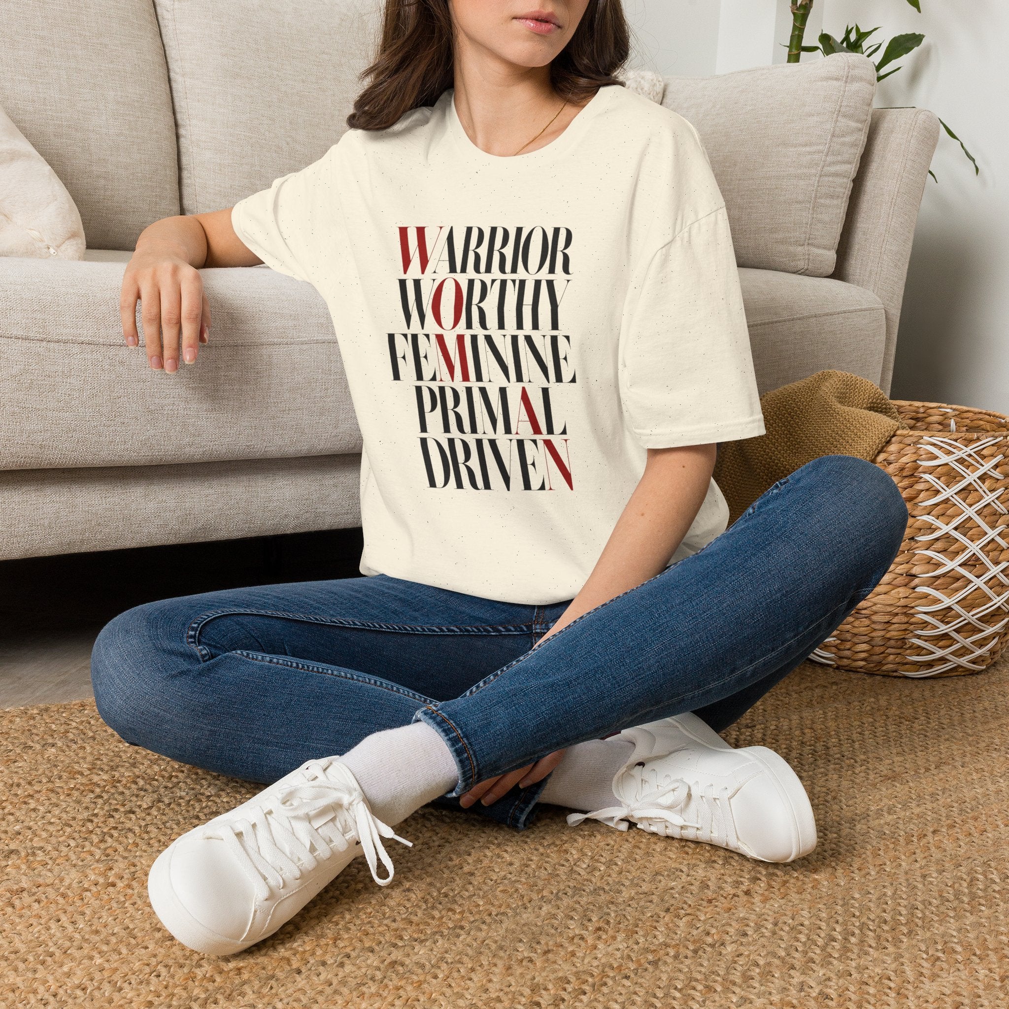 Woman in Words - T-Shirt