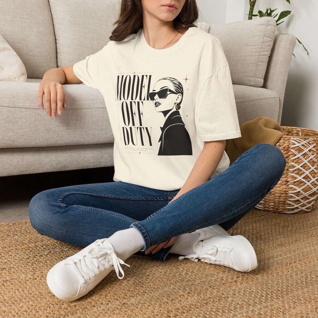 Model Off Duty, Minimal Interaction Preferred - T-Shirt