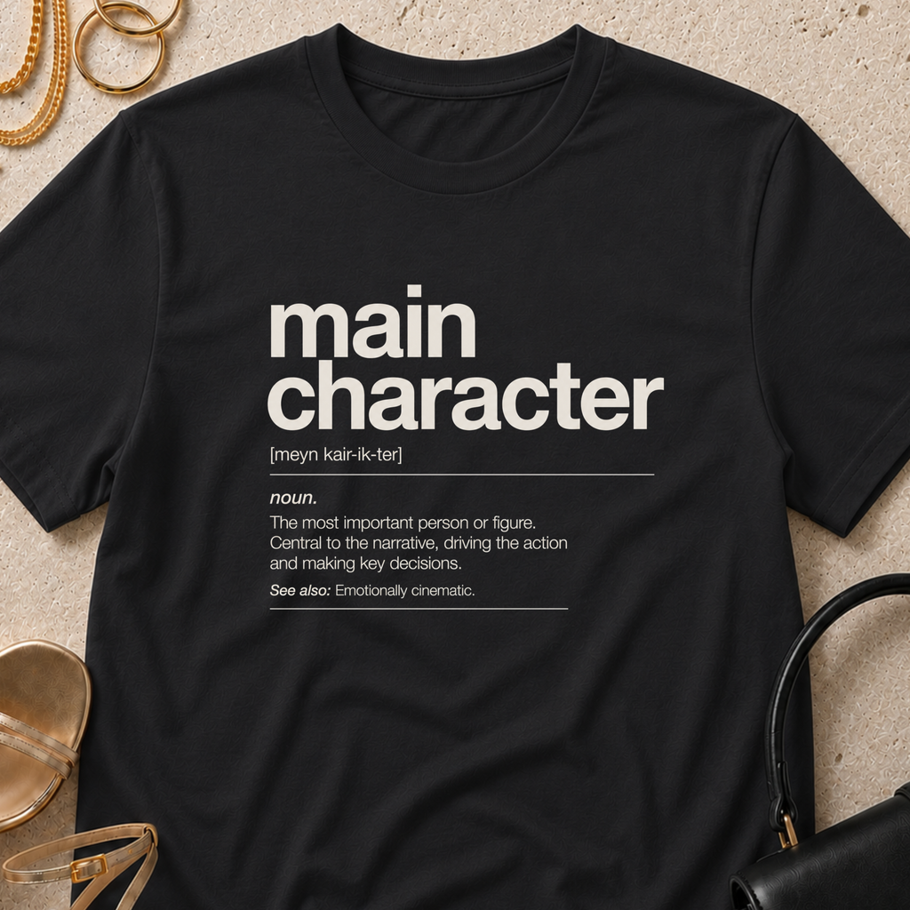 Main Character (Noun) - T-Shirt