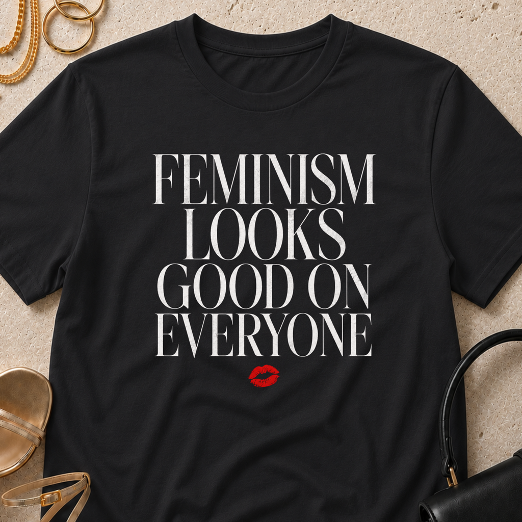 Feminism Looks Good on Everyone - T-Shirt