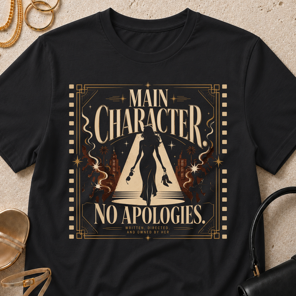 Main Character No Apologies - T-Shirt