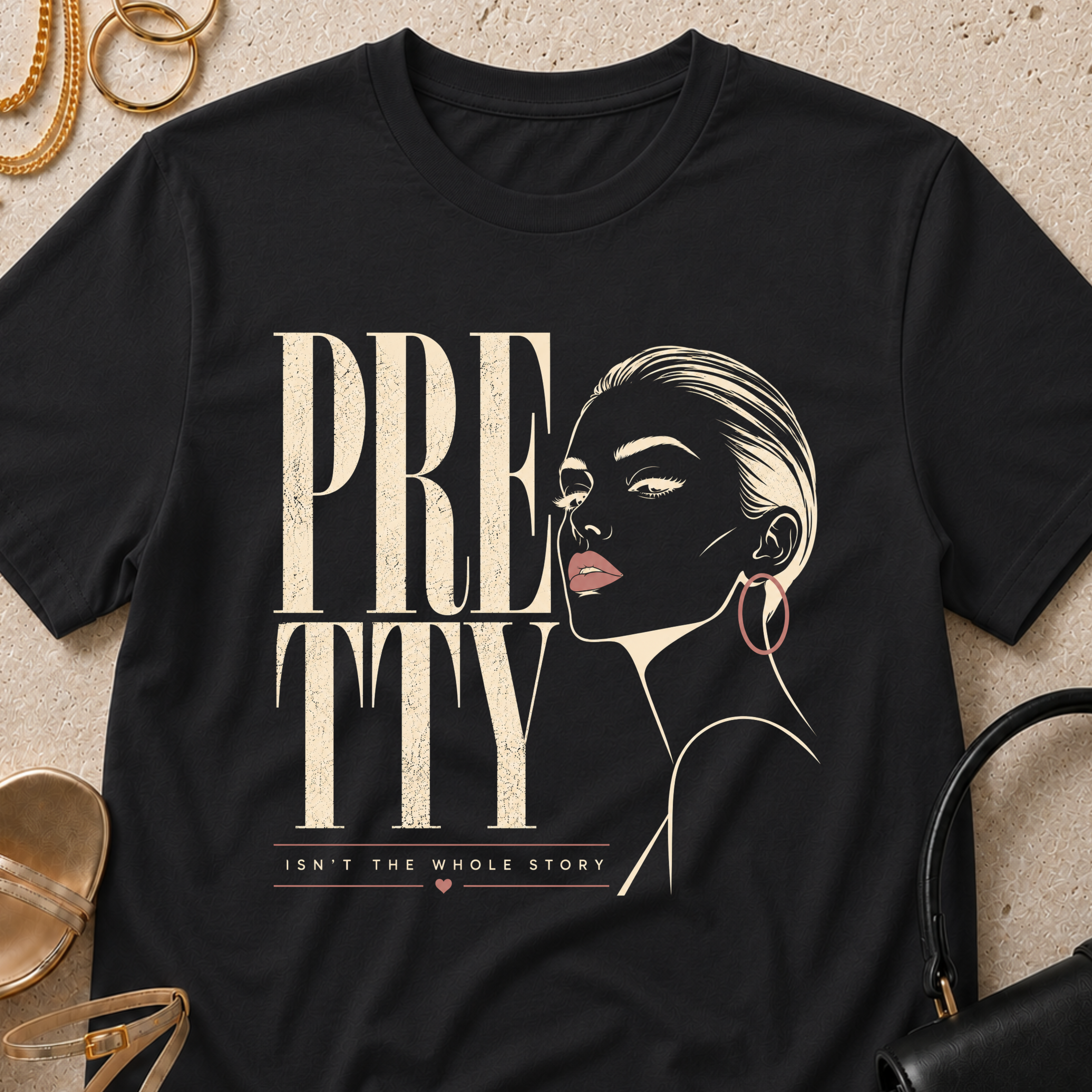 Pretty Isn't the Whole Story - T-Shirt