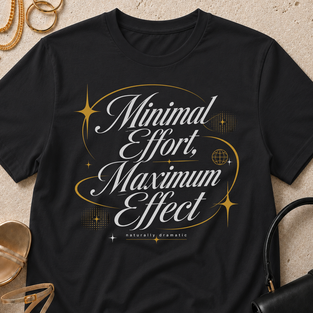 Minimal Effort, Maximum Effect - T-Shirt
