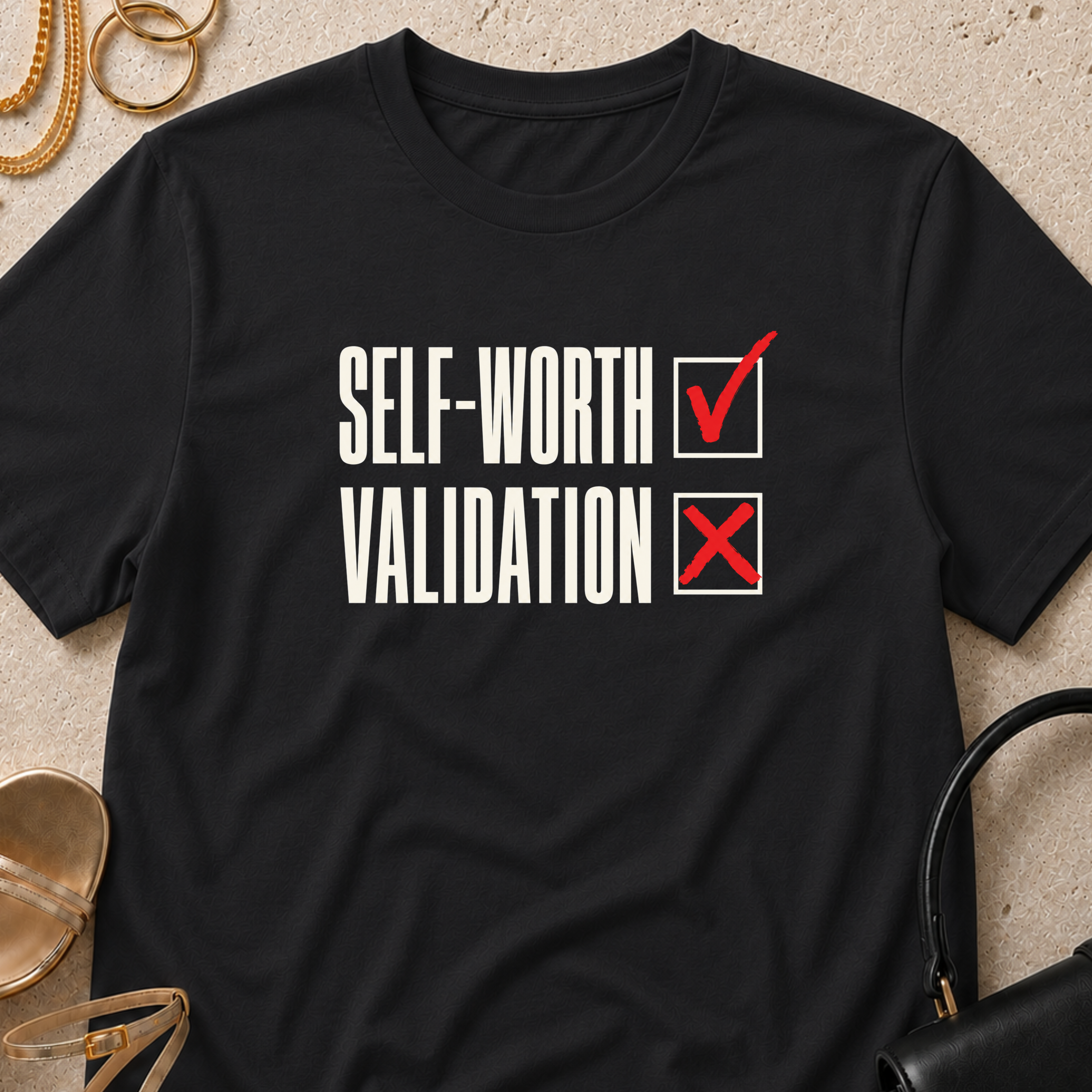 Self-Worth Over Validation - T-Shirt
