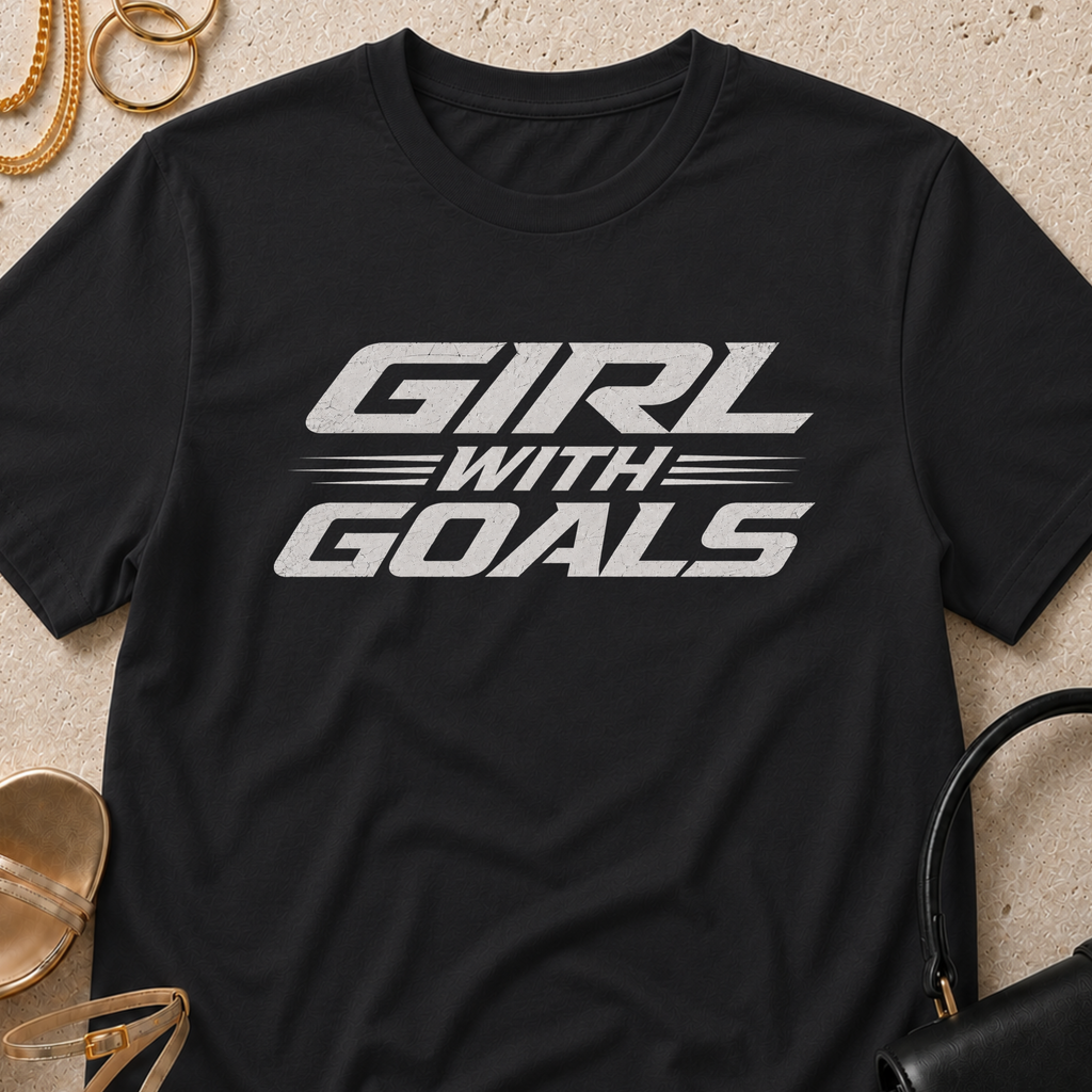 Girl With Goals - T-Shirt