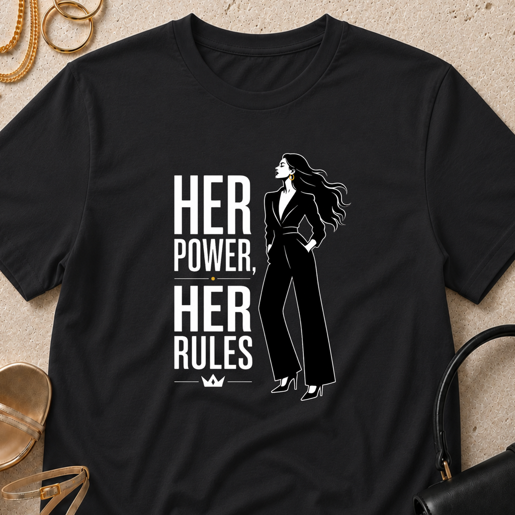 Her Power, Her Rules - T-Shirt