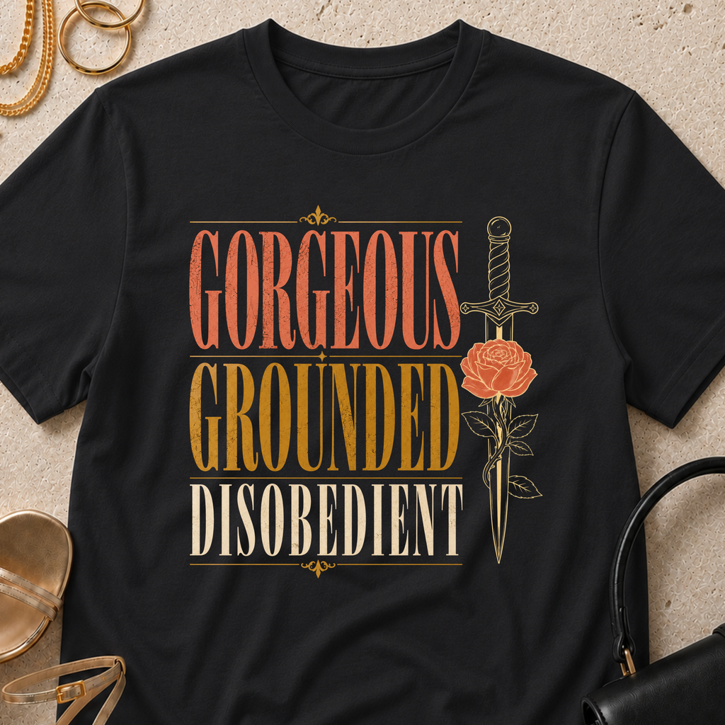 Gorgeous, Grounded, Disobedient - T-Shirt