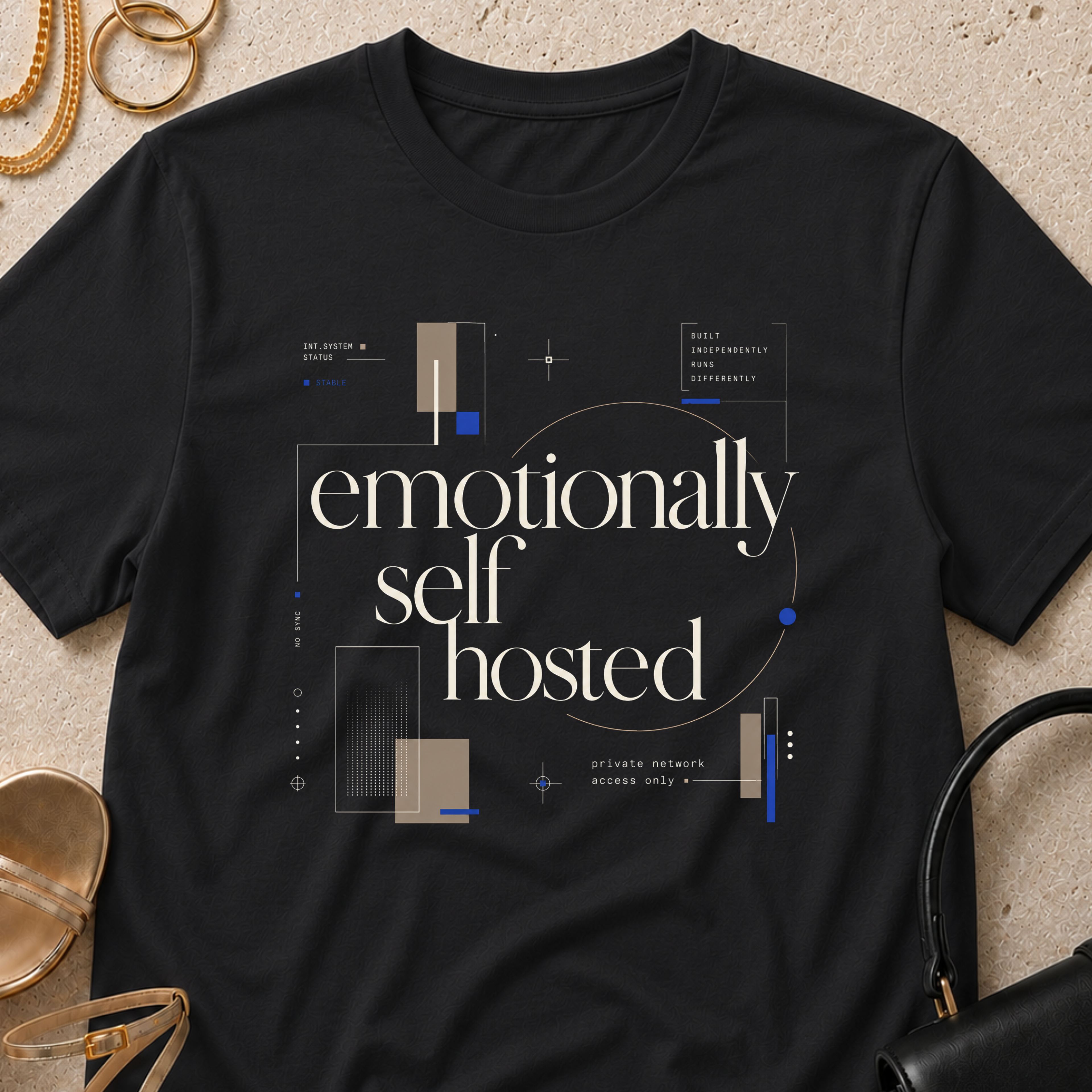 Emotionally Self Hosted - T-Shirt