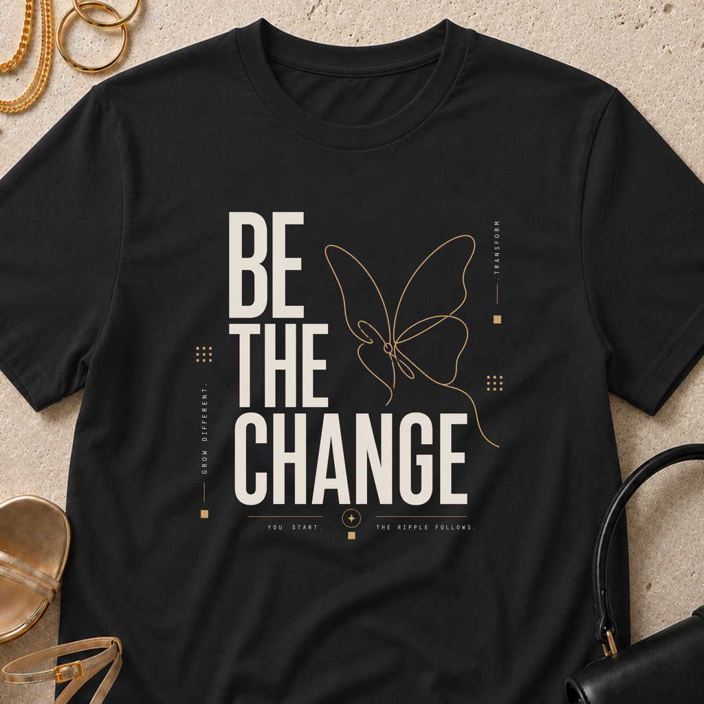 Be The Change - T-Shirt
