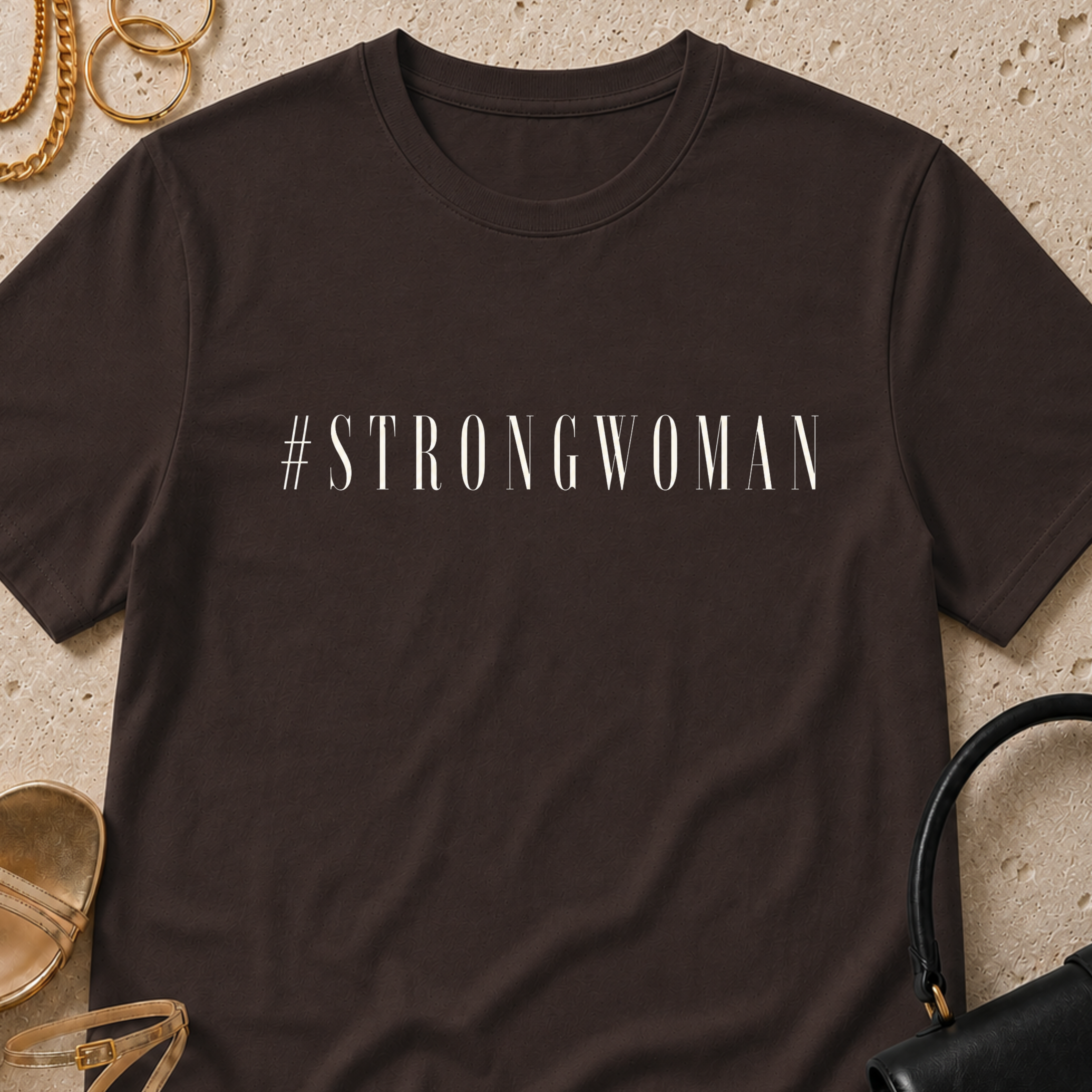 #StrongWoman - T-Shirt