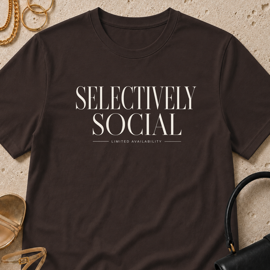 Selectively Social - T-Shirt