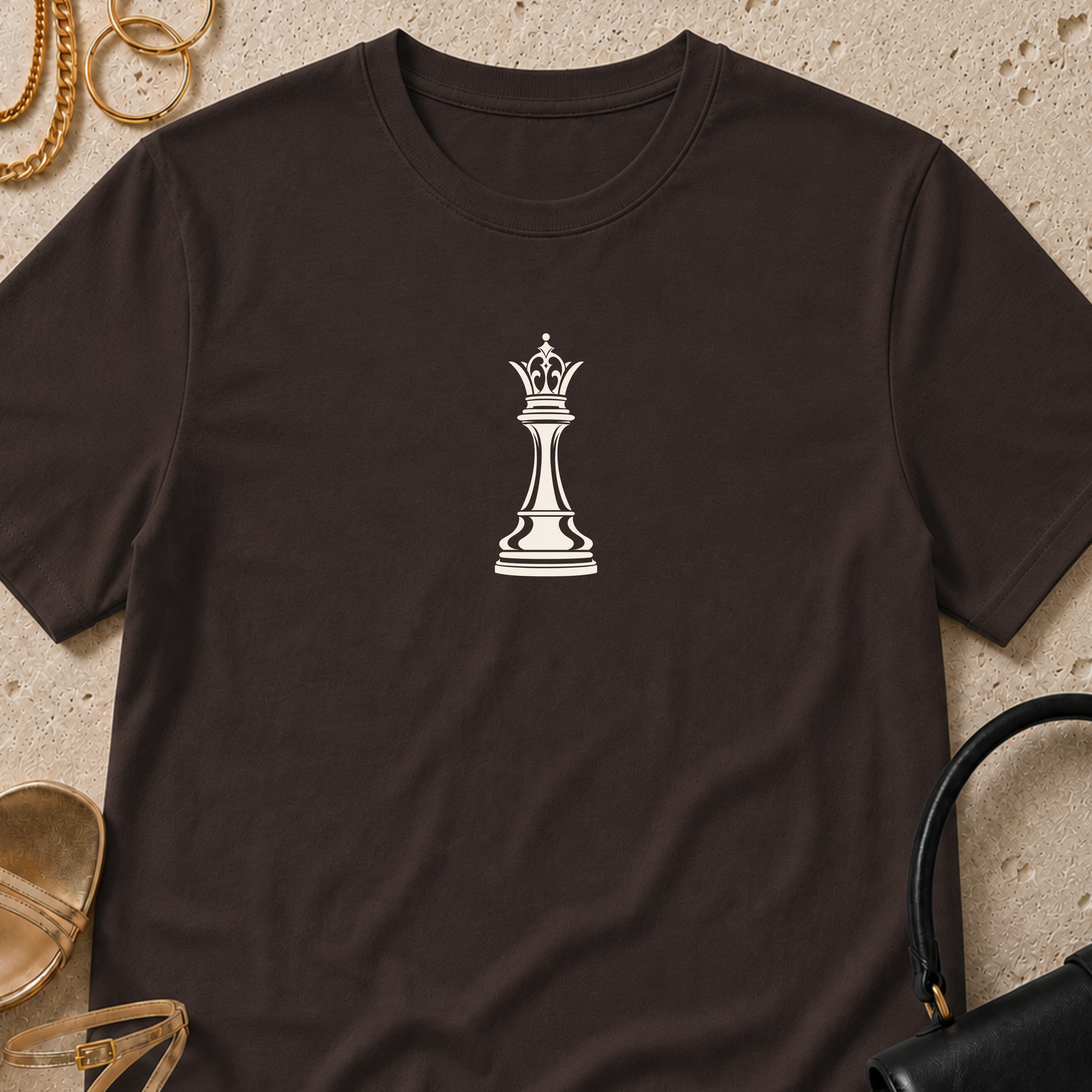 Queen Chess Piece - T-Shirt