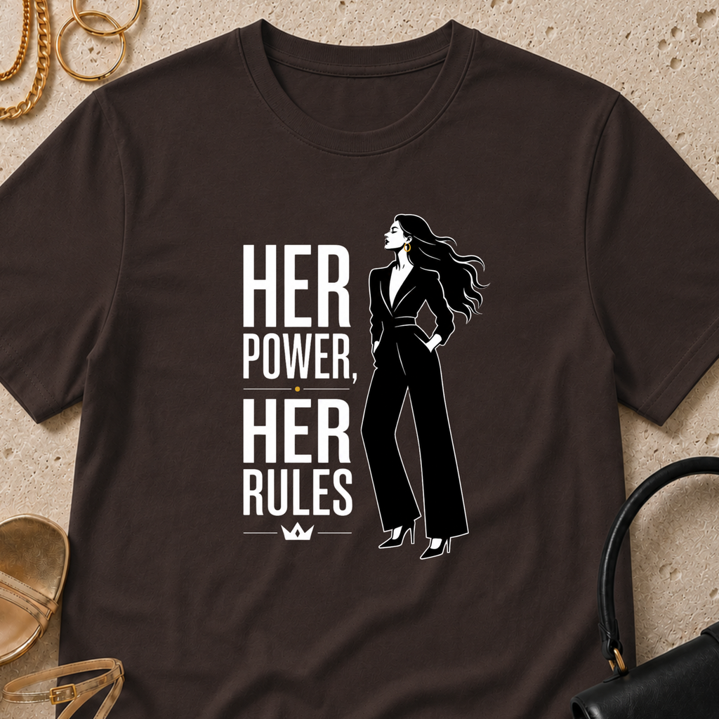 Her Power, Her Rules - T-Shirt