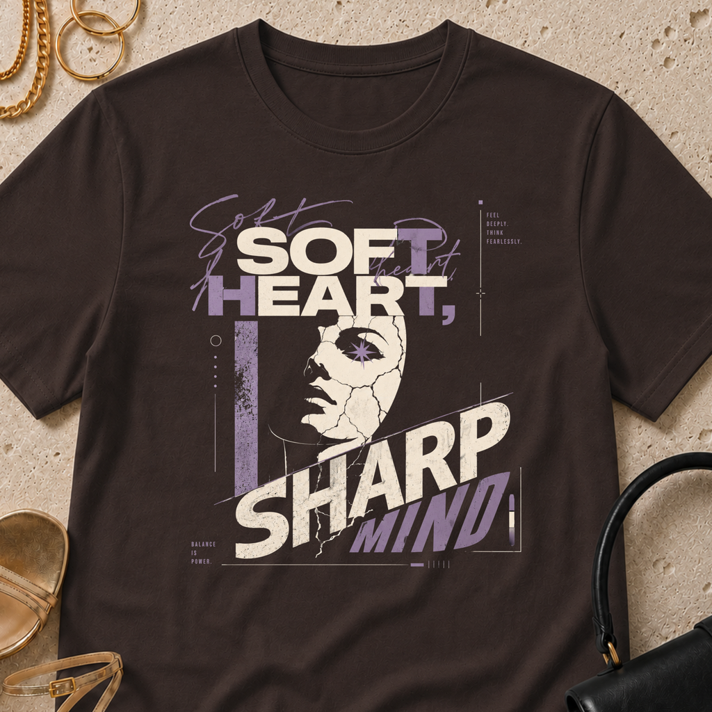 Soft Heart, Sharp Mind - T-Shirt