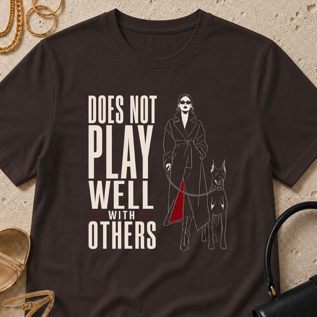 Does Not Play Well With Others - T-Shirt
