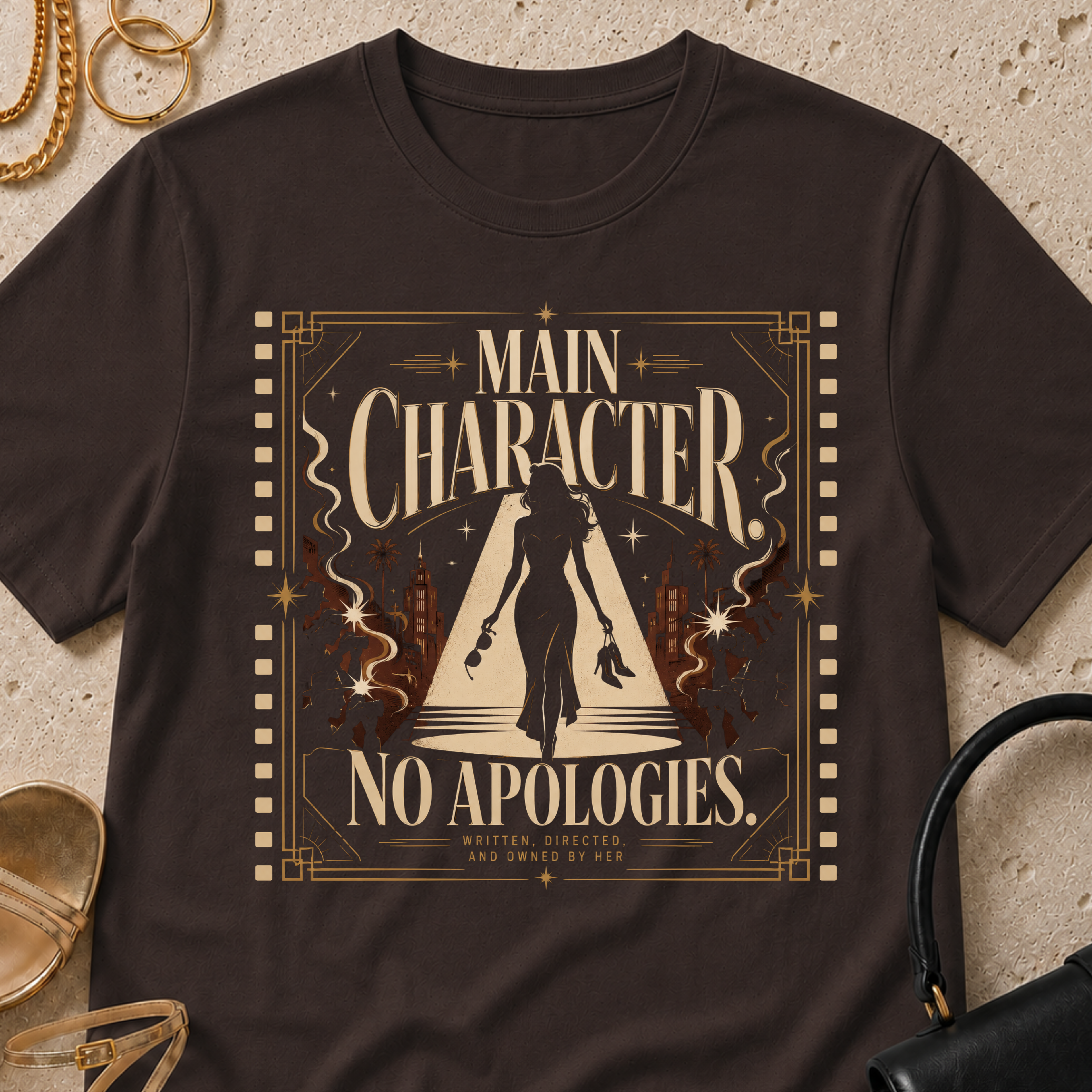 Main Character No Apologies - T-Shirt