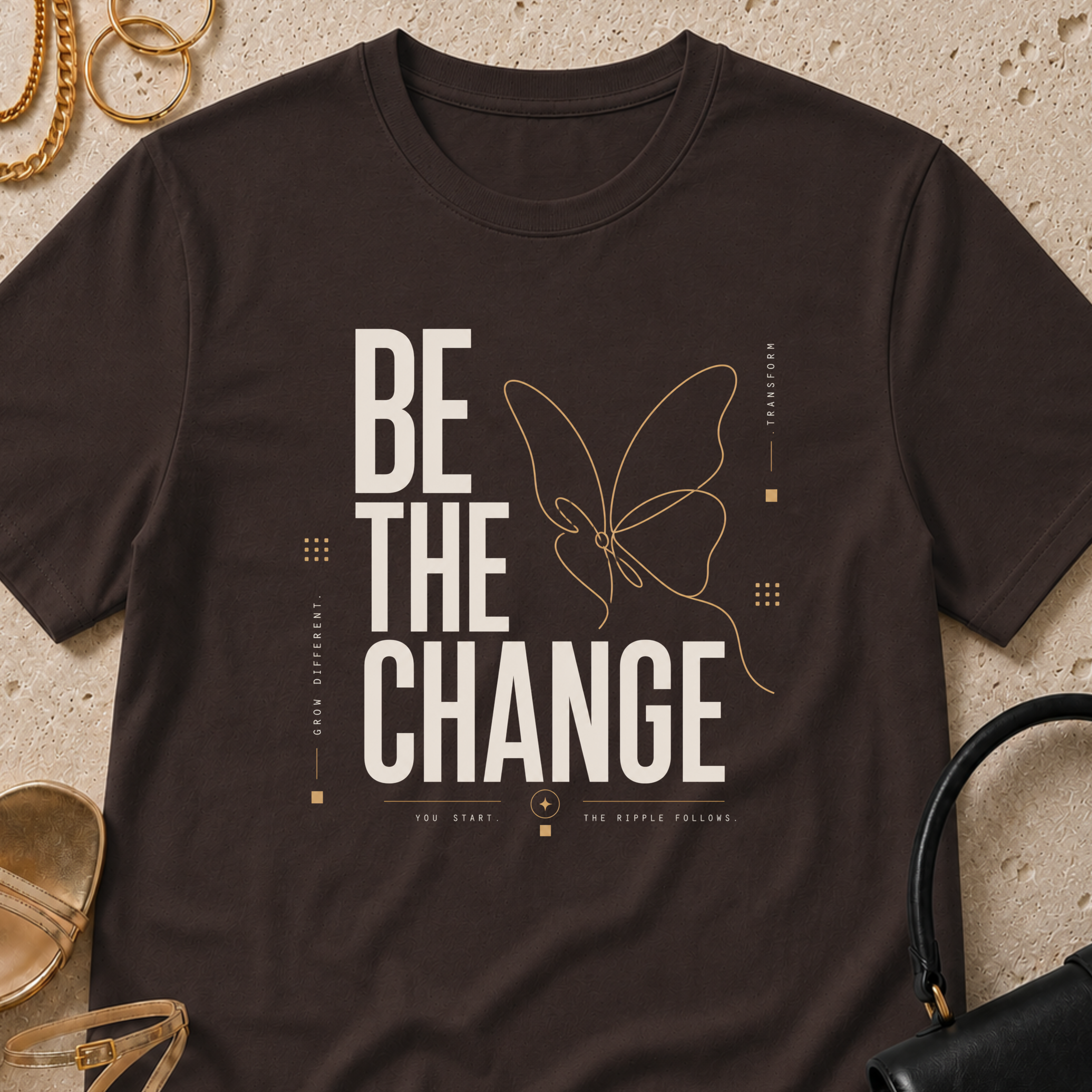 Be The Change - T-Shirt