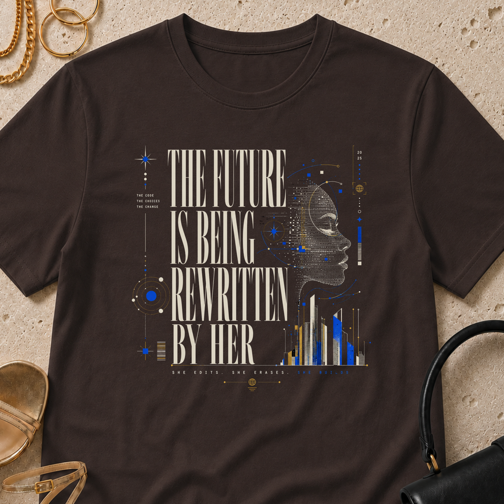 The Future is Being Rewritten By Her - T-Shirt