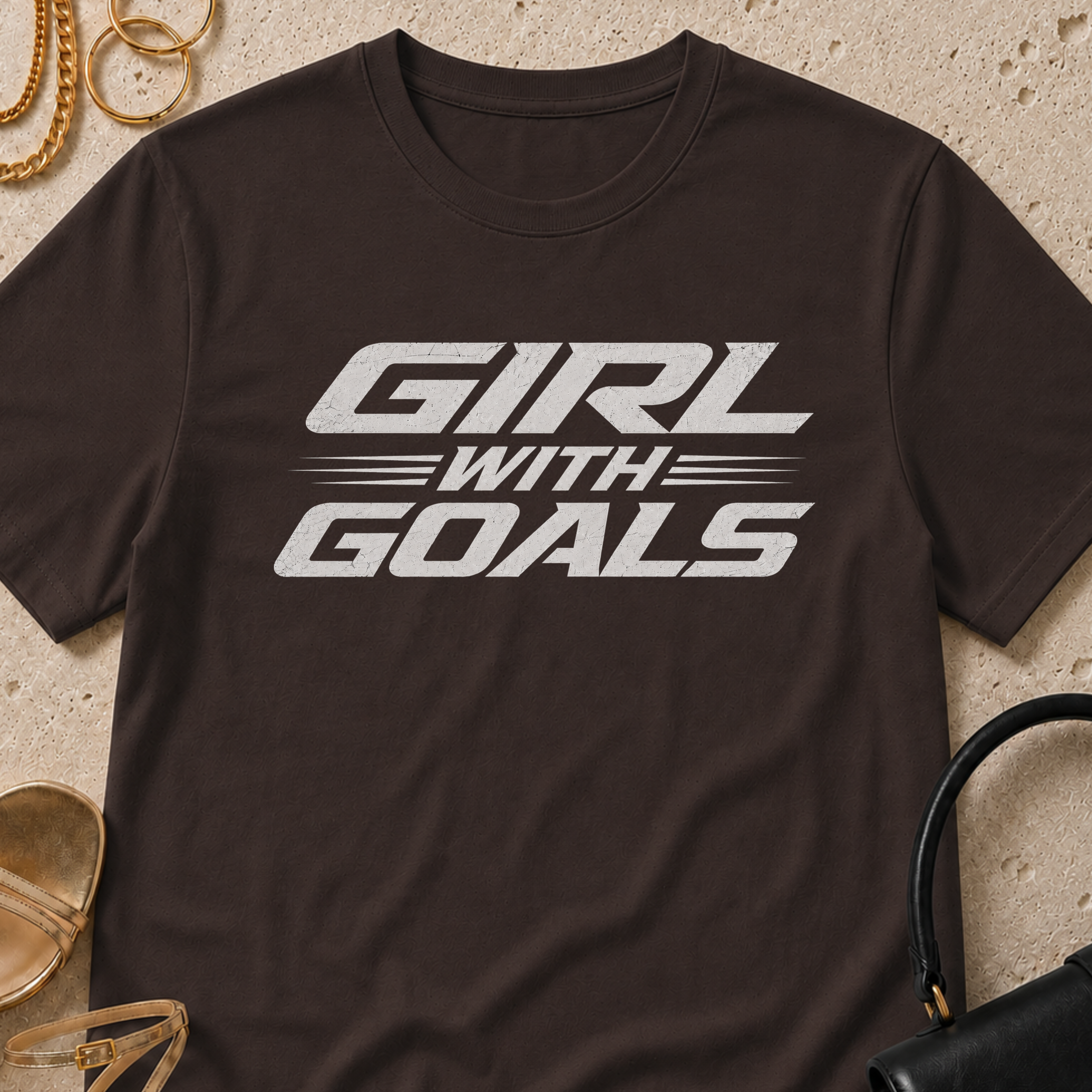 Girl With Goals - T-Shirt