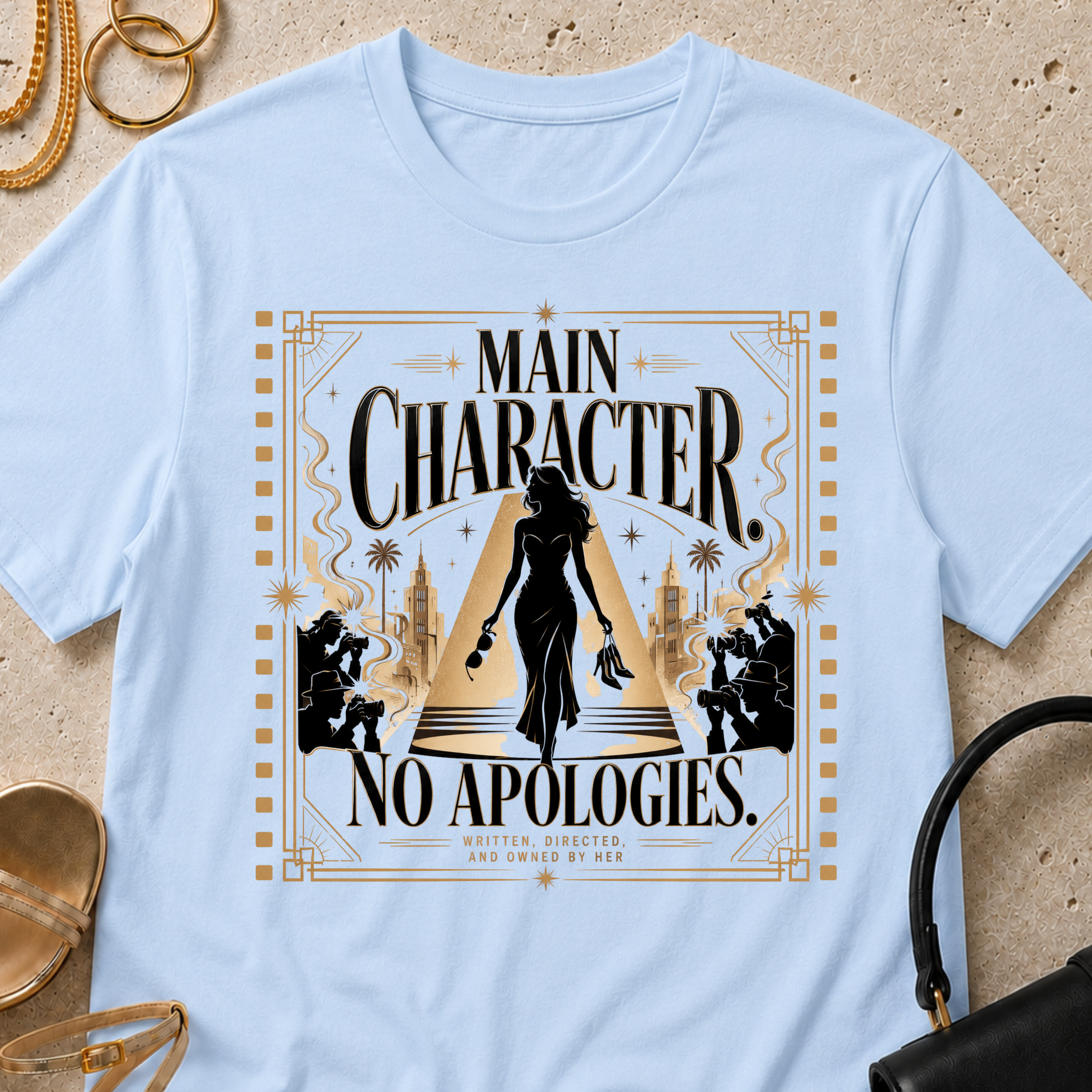 Main Character No Apologies - T-Shirt
