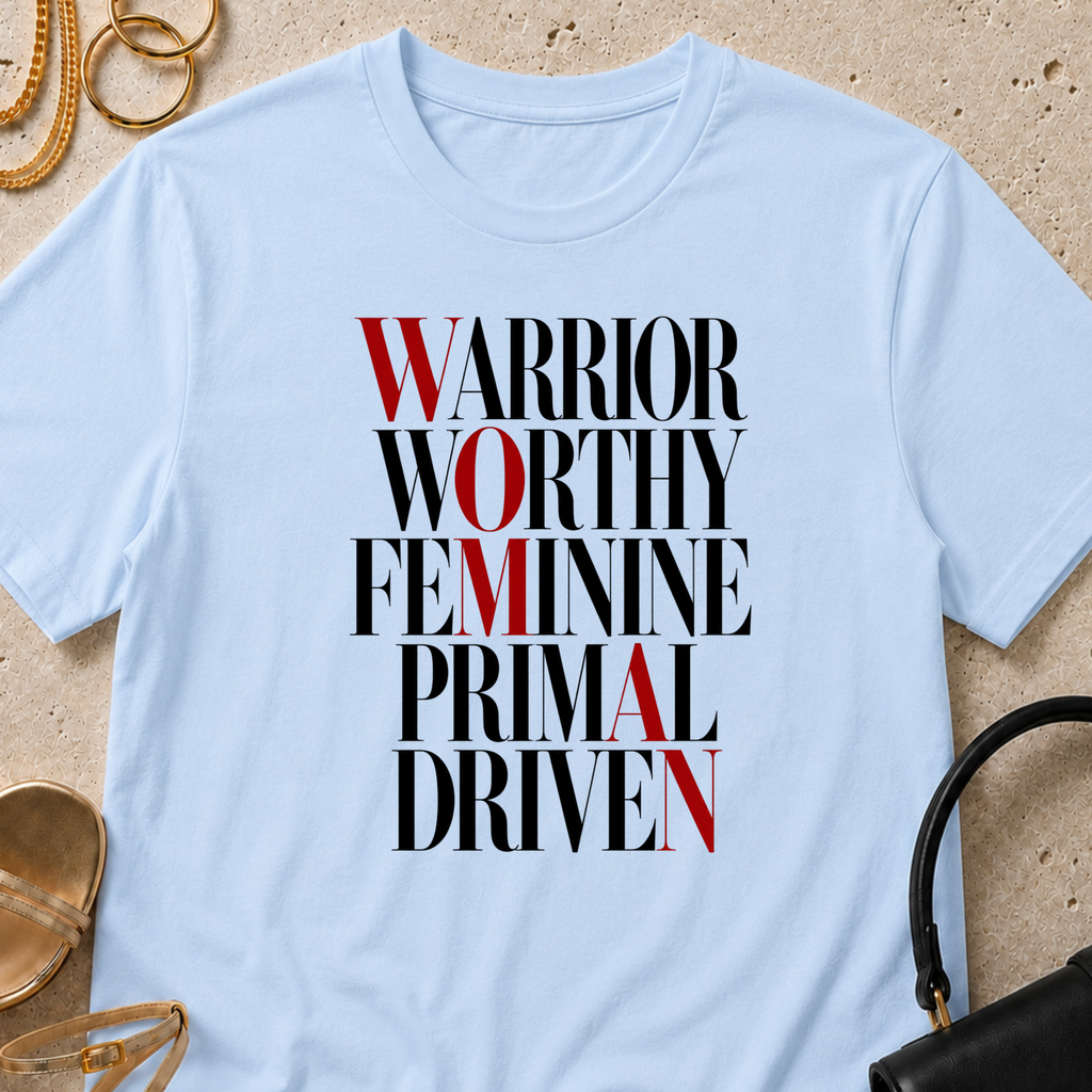 Woman in Words - T-Shirt
