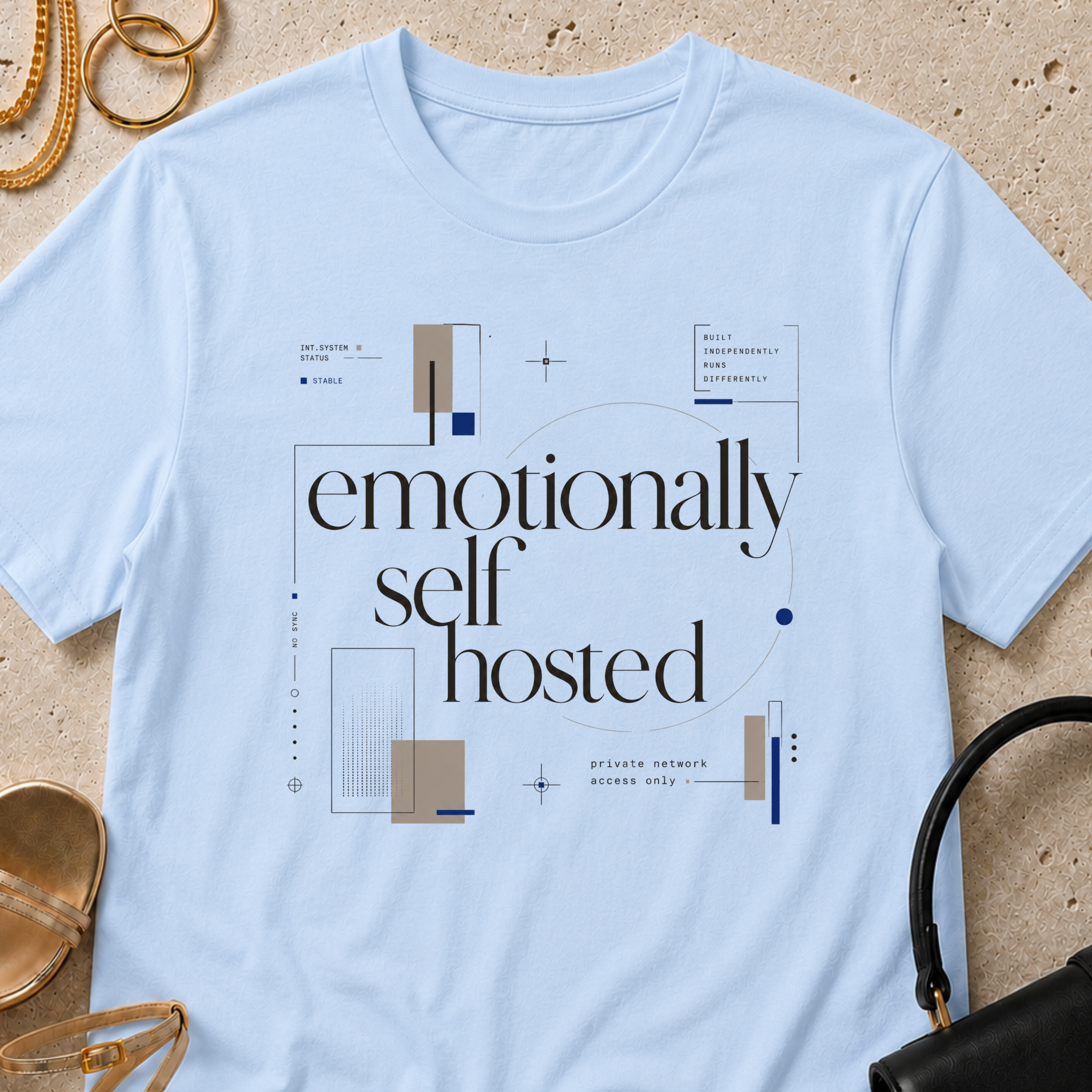 Emotionally Self Hosted - T-Shirt