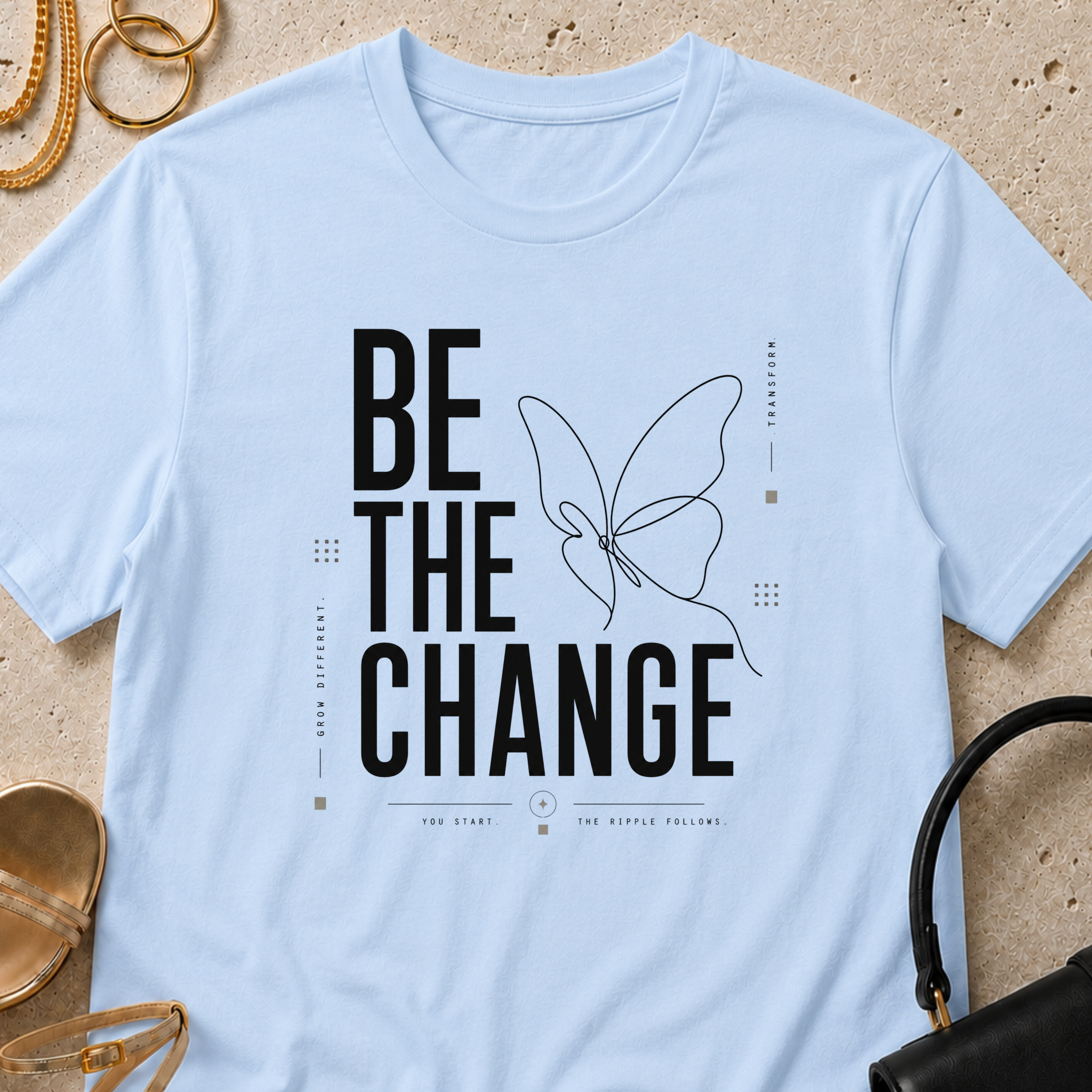 Be The Change - T-Shirt