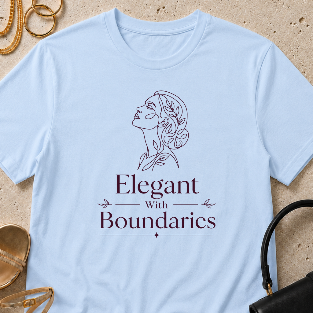 Elegant with Boundaries - T-Shirt