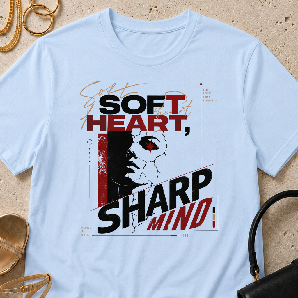 Soft Heart, Sharp Mind - T-Shirt