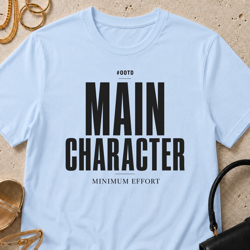 OOTD - Main Character Minimum Effort - T-Shirt