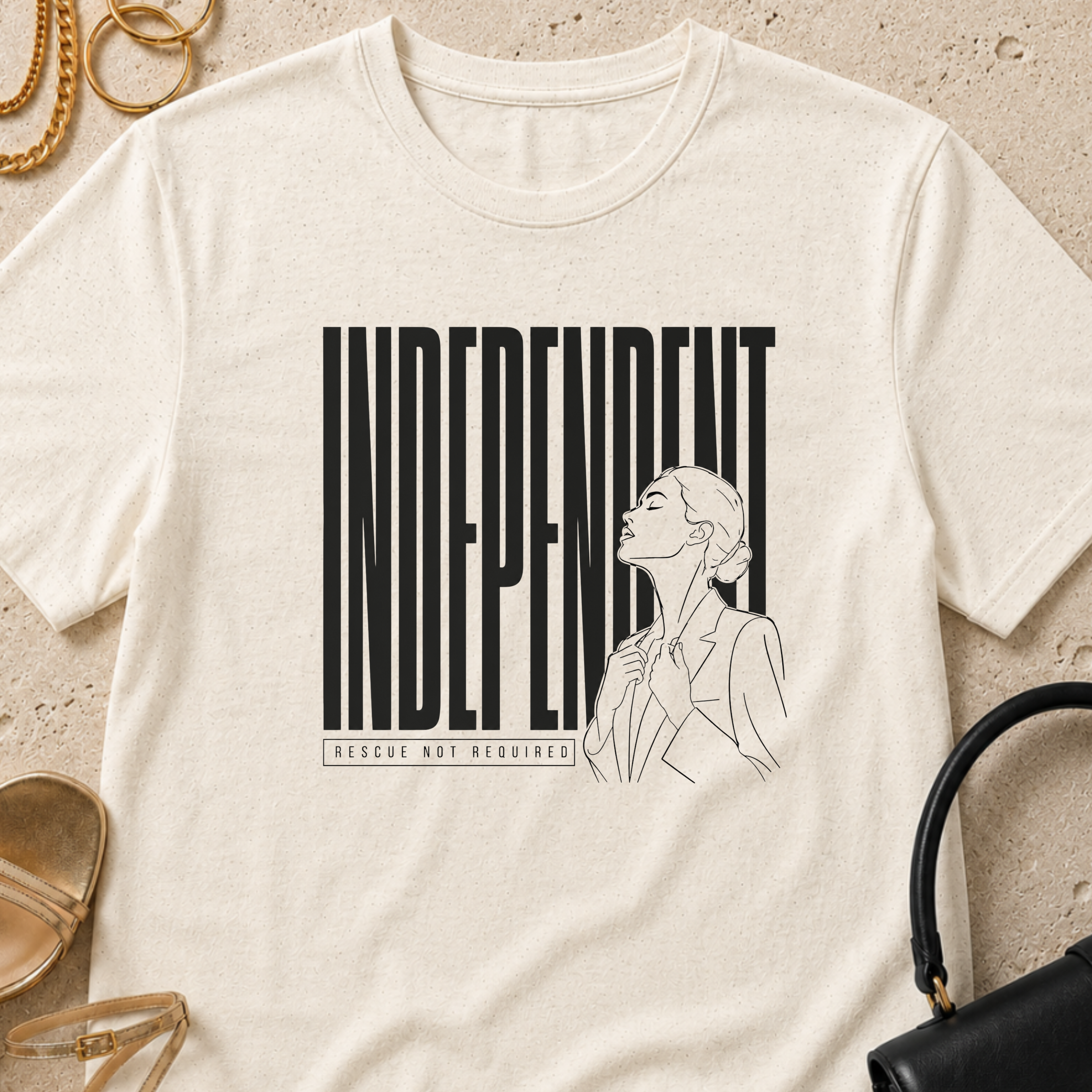 Independent, Rescue Not Required - T-Shirt