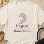 Elegant with Boundaries - T-Shirt