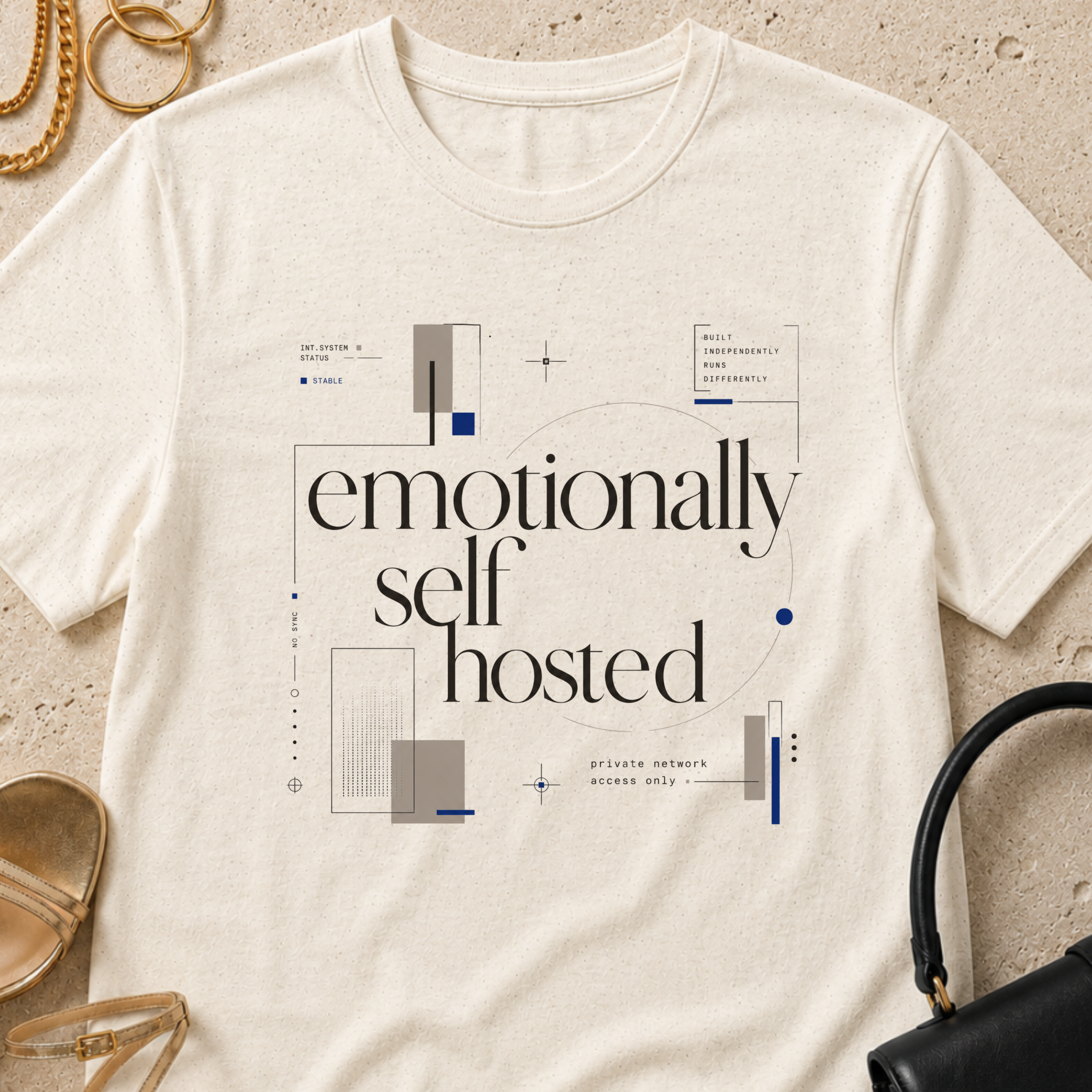 Emotionally Self Hosted - T-Shirt