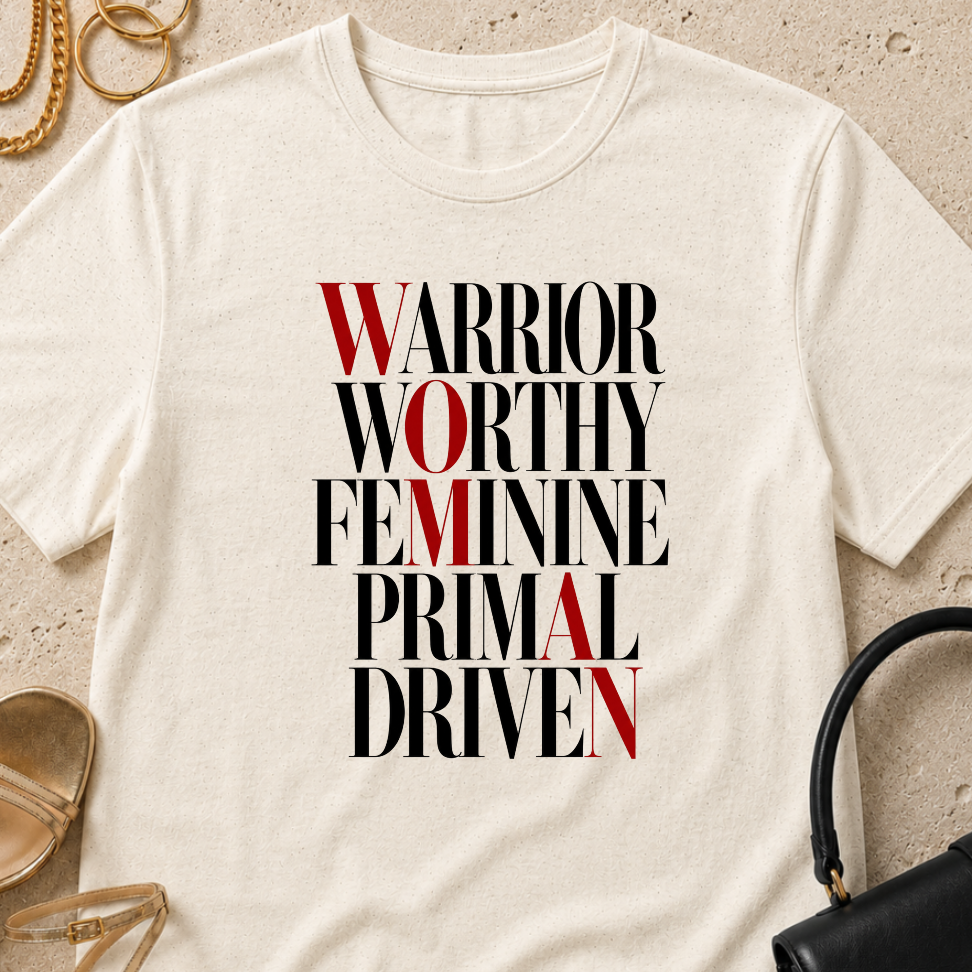 Woman in Words - T-Shirt
