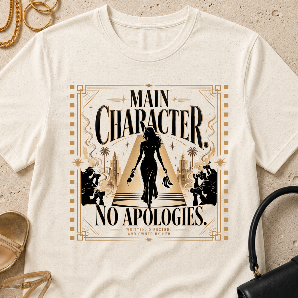 Main Character No Apologies - T-Shirt