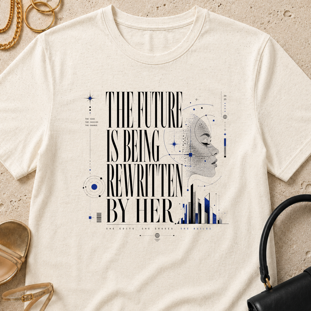 The Future is Being Rewritten By Her - T-Shirt
