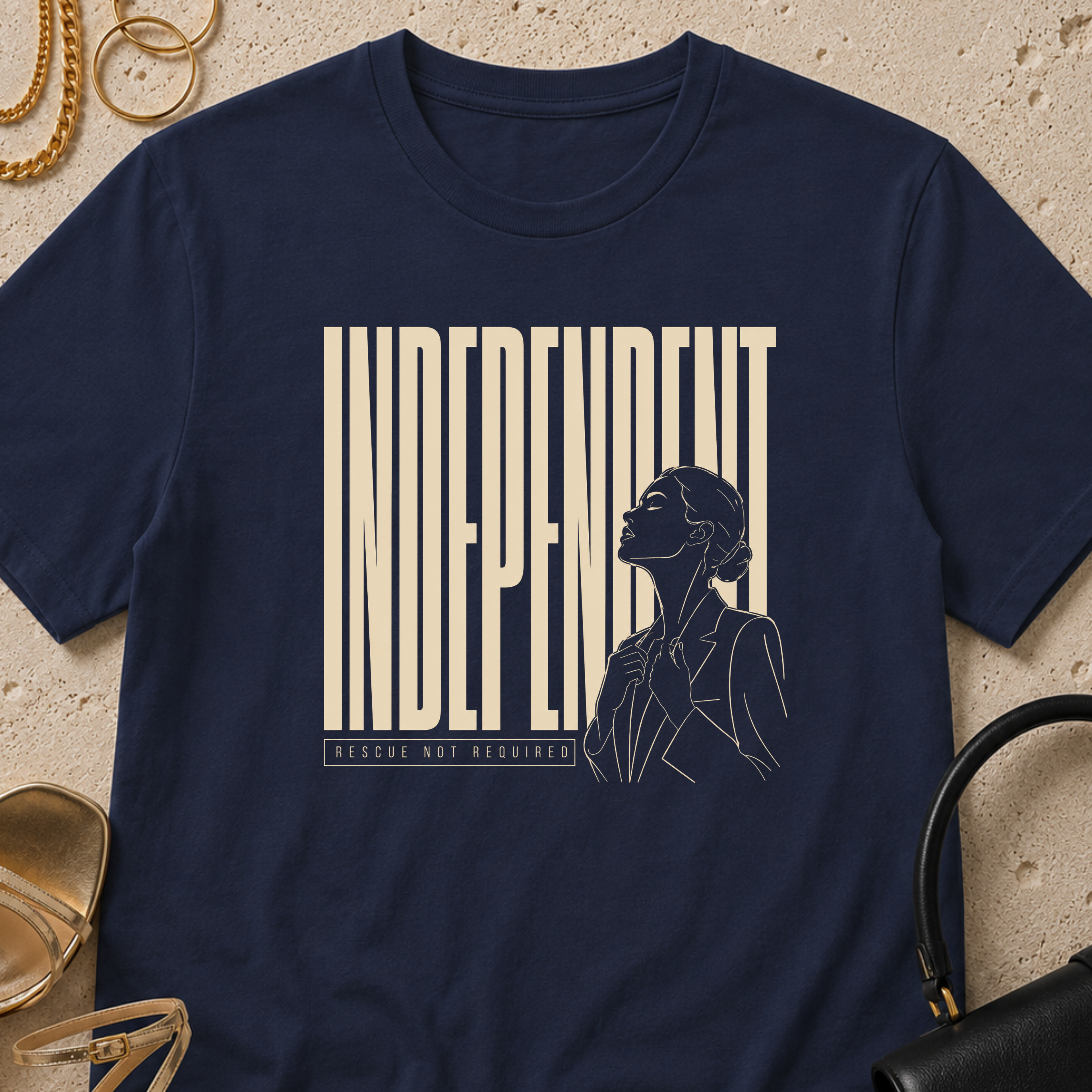 Independent, Rescue Not Required - T-Shirt