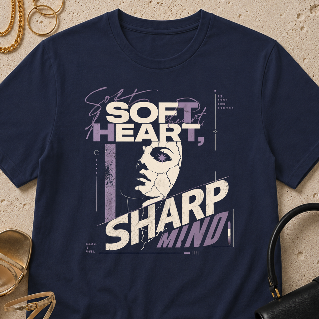 Soft Heart, Sharp Mind - T-Shirt