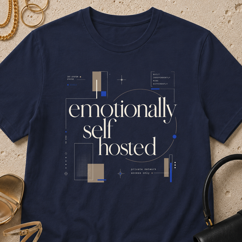 Emotionally Self Hosted - T-Shirt