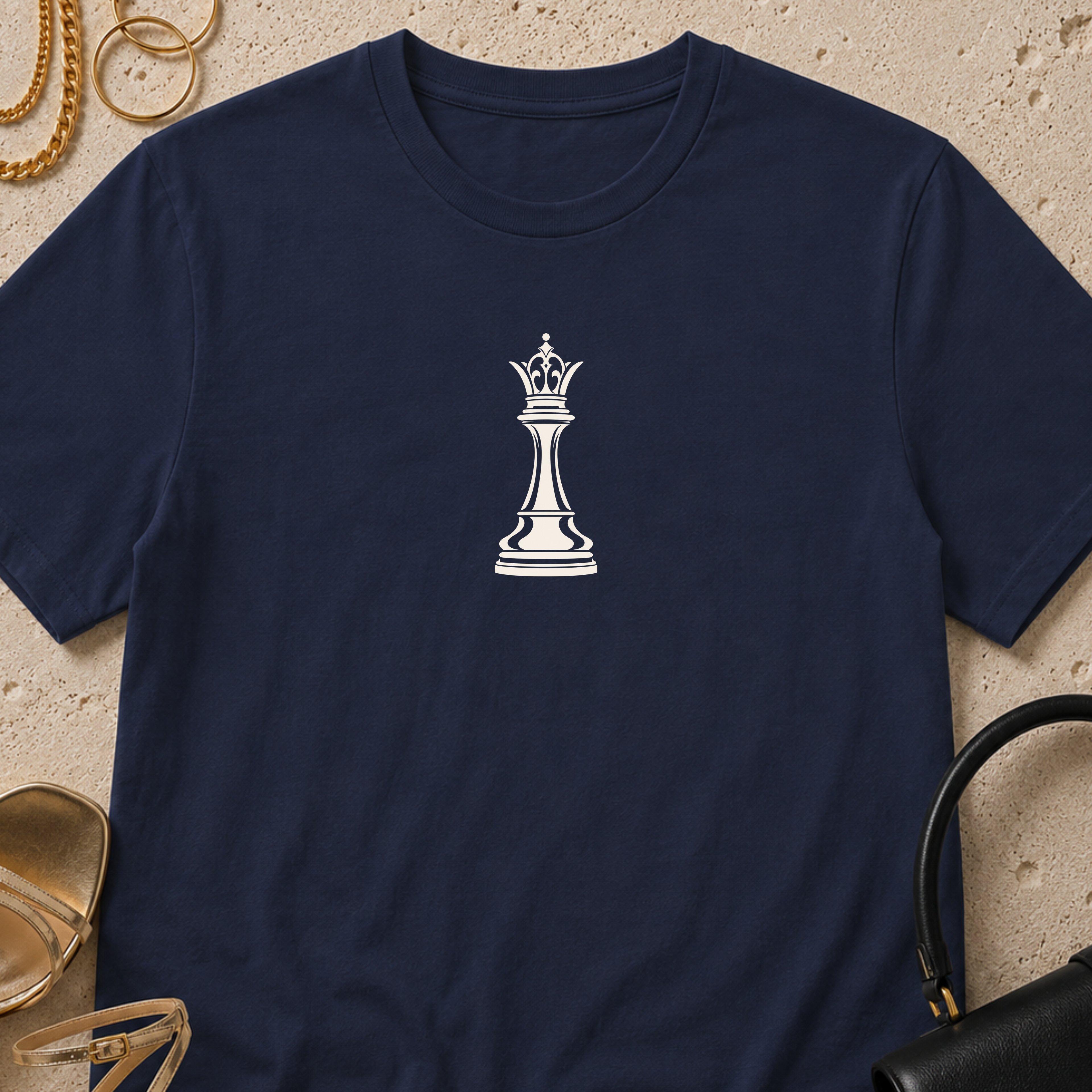 Queen Chess Piece - T-Shirt